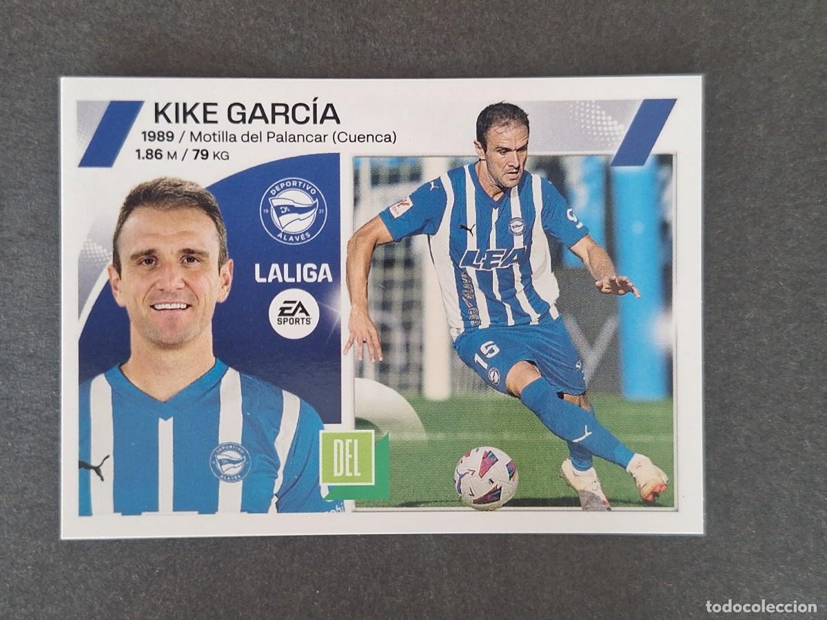 Cromos de f&uacute;tbol: L1 KIKE GARCIA DEPORTIVO ALAVES FICHAJE 38 LIGA ESTE 2023 2024 23 24 NUNCA PEGADO SIN PEGAR
