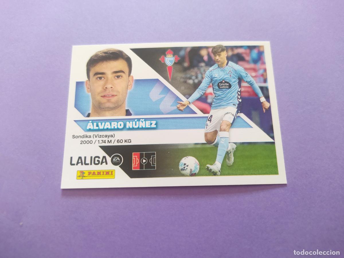 Cromos de f&uacute;tbol: LIGA ESTE 2026 2027 26 27 NUEVO - CELTA DE VIGO N&ordm; 5 ALVARO NU&Ntilde;EZ