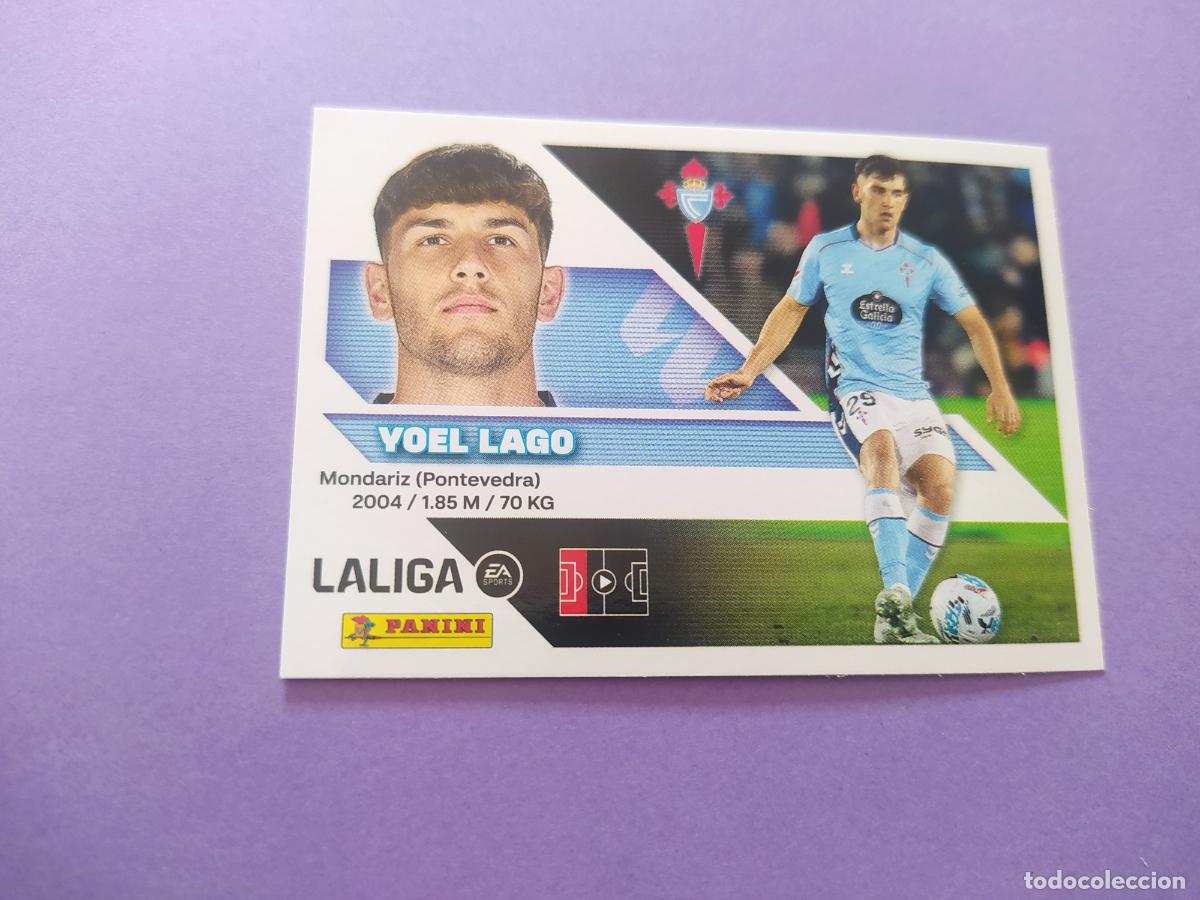 Fu&szlig;ball-Sticker: LIGA ESTE 2026 2027 26 27 NUEVO - CELTA DE VIGO N&ordm; 9B YOEL LAGO