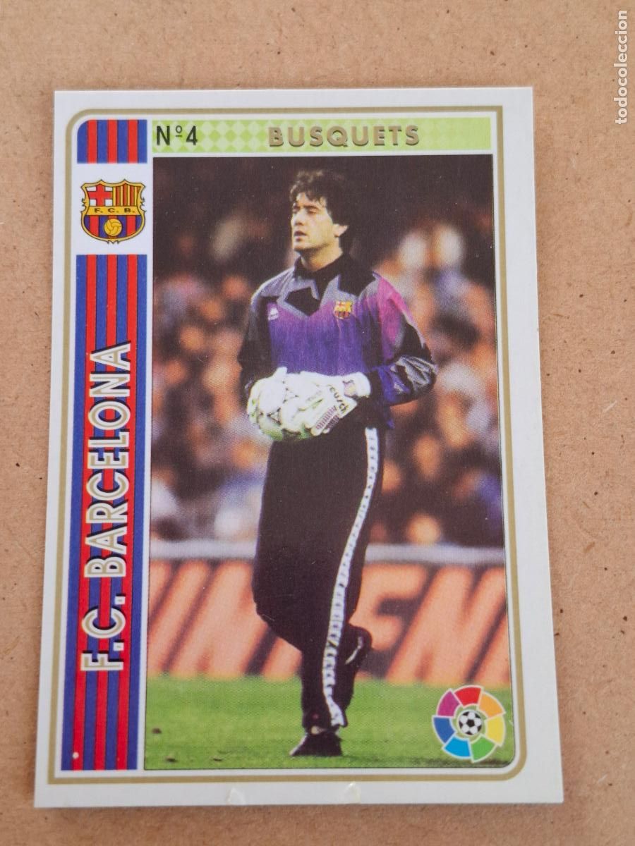 Cromos de f&uacute;tbol: MUNDICROMO 94 95 1994 1995 - 4 BUSQUETS - FC. BARCELONA