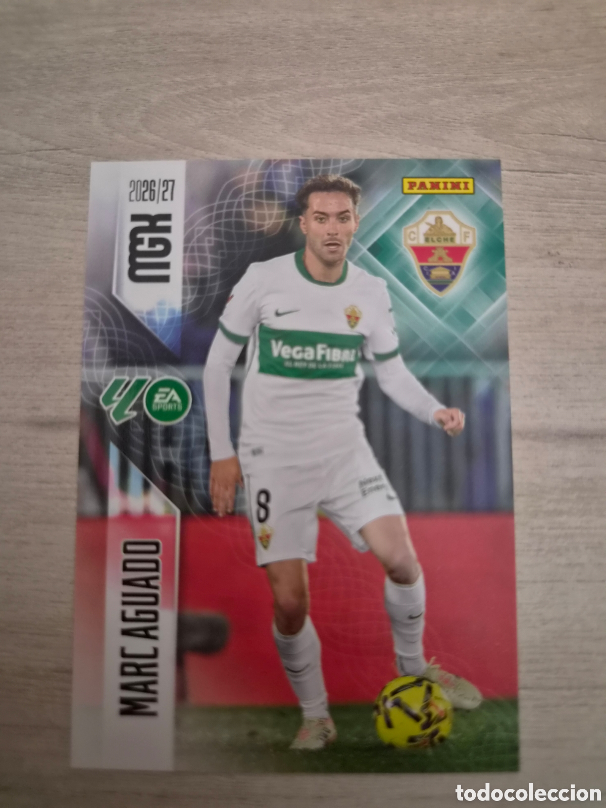 Cromos de f&uacute;tbol: N&deg;156 Elche Marc Aguado Megacracks 26/27