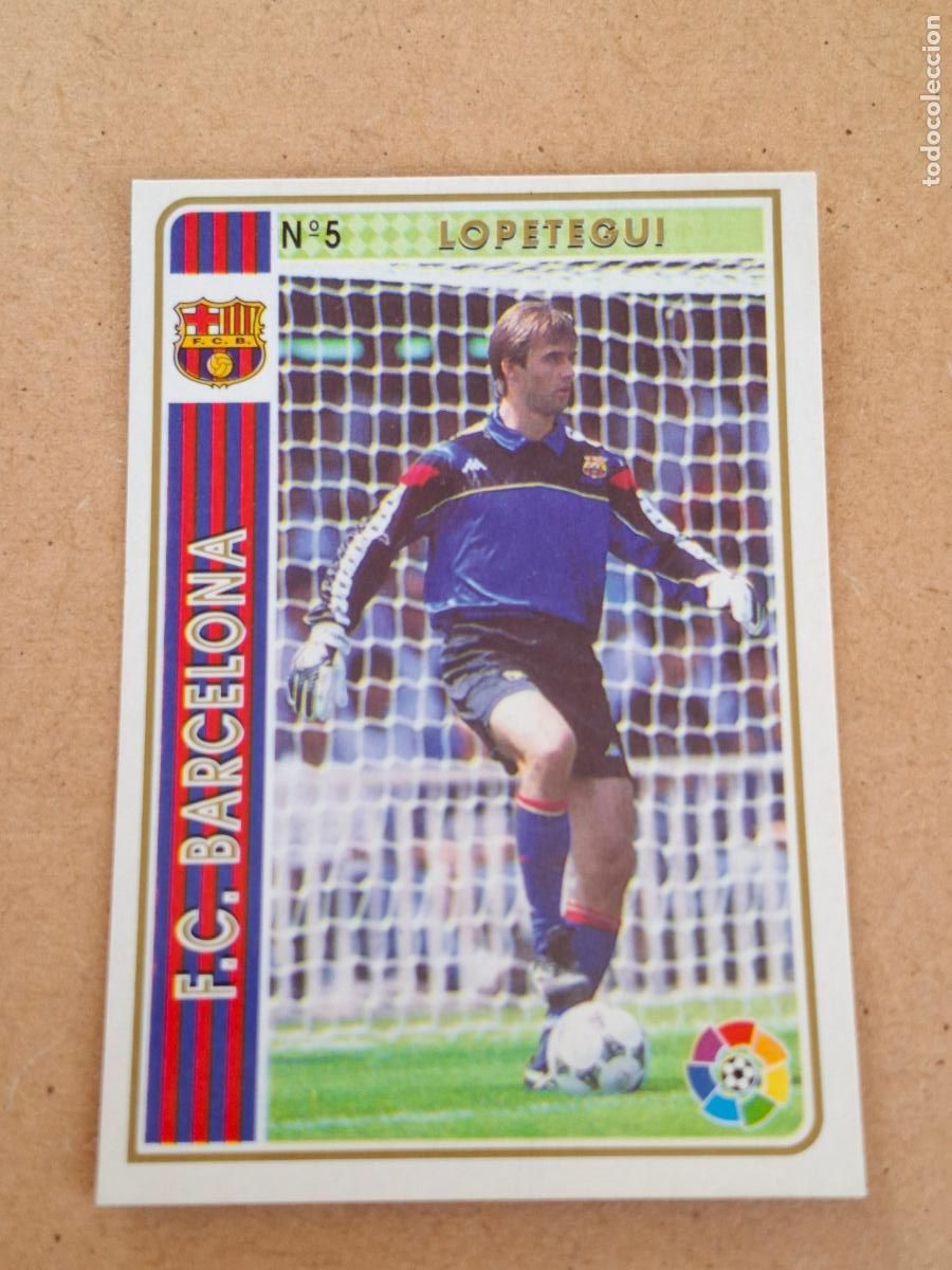 Cromos de f&uacute;tbol: MUNDICROMO 94 95 1994 1995 - 5 LOPETEGUI - FC. BARCELONA