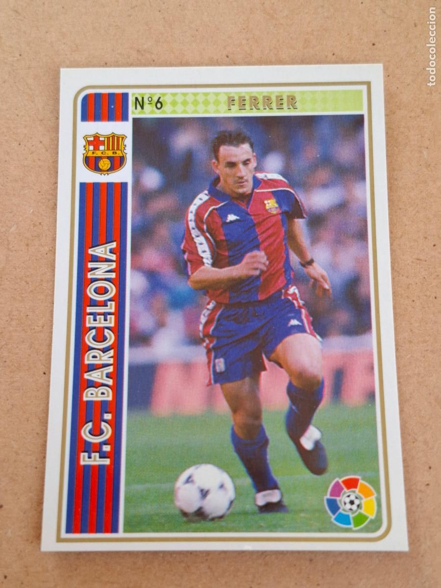 Cromos de f&uacute;tbol: MUNDICROMO 94 95 1994 1995 - 6 FERRER - FC. BARCELONA