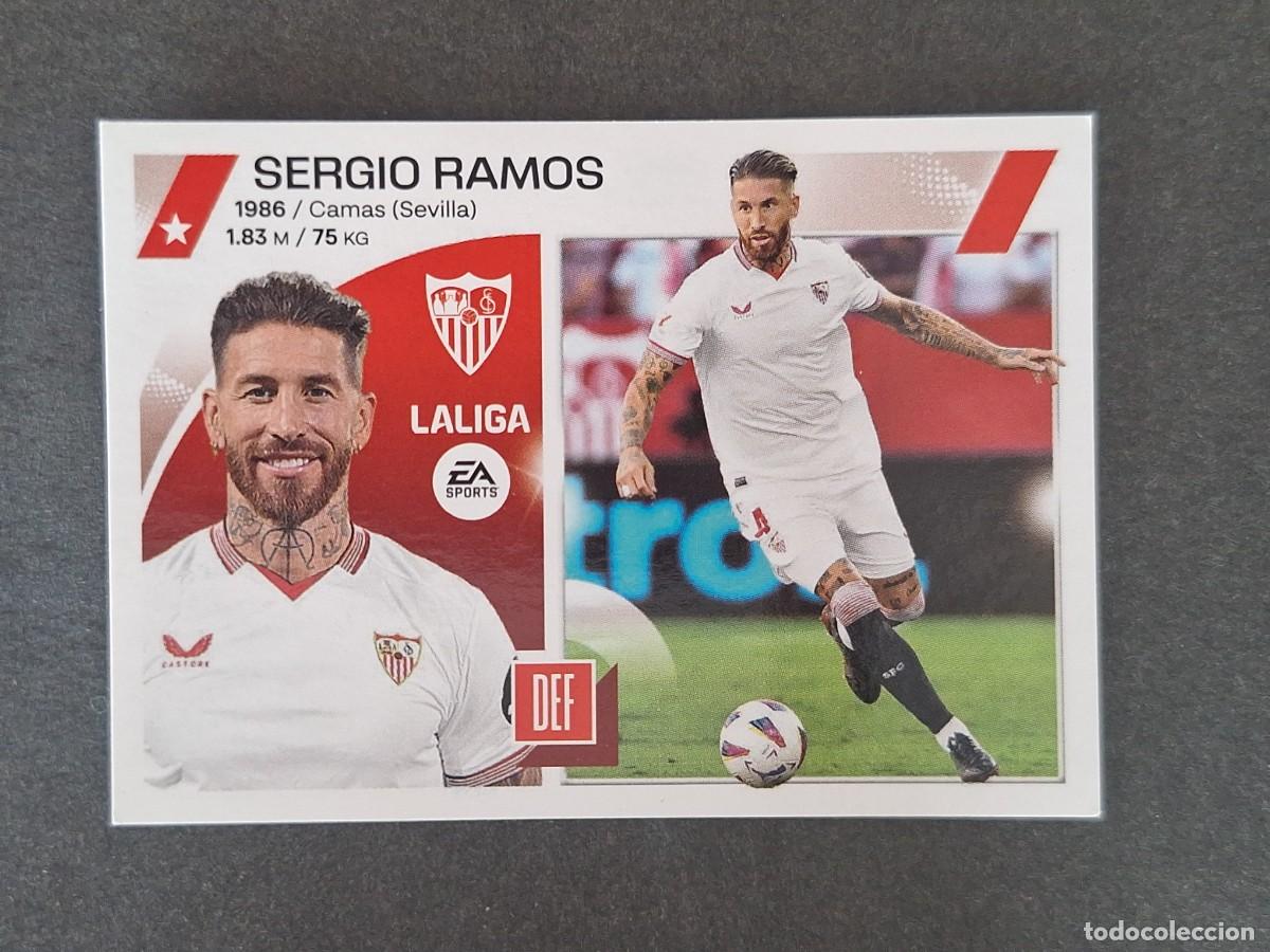 Cromos de f&uacute;tbol: L1 SERGIO RAMOS SEVILLA F. C. FICHAJE 60 LIGA ESTE 2023 2024 23 24 NUNCA PEGADO SIN PEGAR