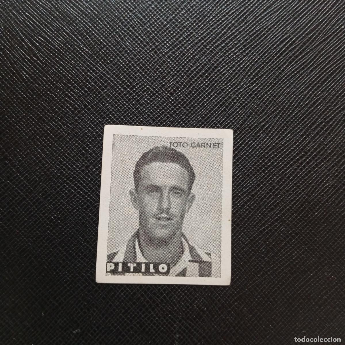 Cromos de f&uacute;tbol: PITILO REAL BETIS CISNE FOTO CARNET 42 43 CROMO FUTBOL LIGA 1942 1943 - SIN PEGAR - A204 PG2