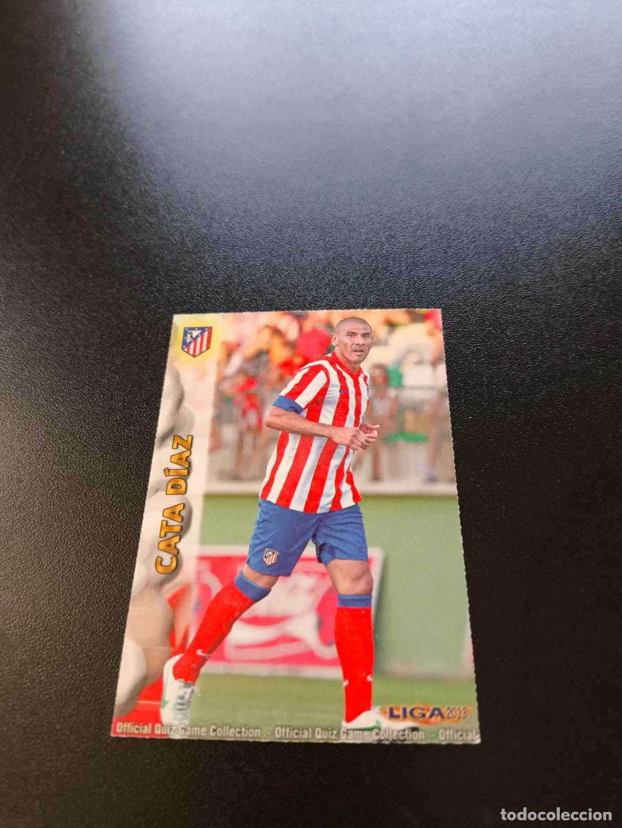 Cromos de f&uacute;tbol: 118 CATA DIAZ ATLETICO DE MADRID MUNDICROMO LIGA 2012 2013 12 13 NO PANINI ESTE MEGACRACKS