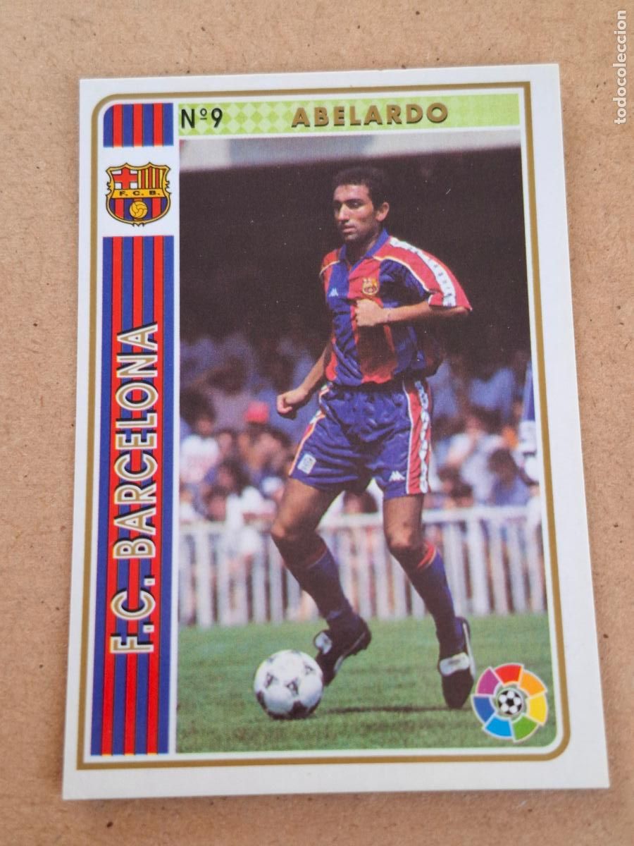 Cromos de f&uacute;tbol: MUNDICROMO 94 95 1994 1995 - 9 ABELARDO - FC. BARCELONA