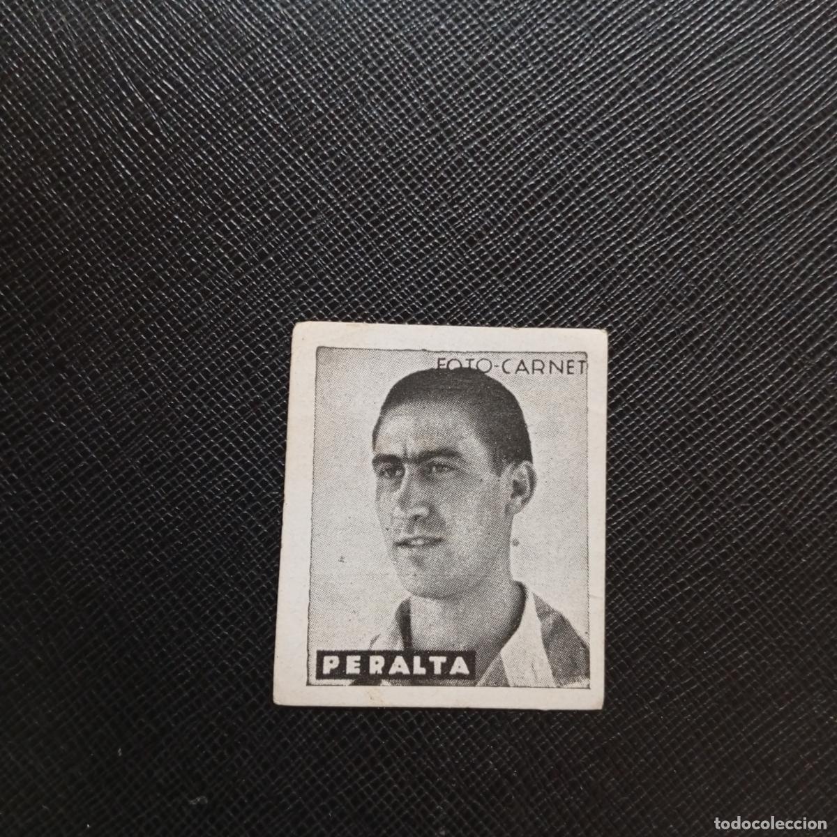 Cromos de f&uacute;tbol: PERALTA MALAGA CISNE FOTO CARNET 42 43 CROMO FUTBOL LIGA 1942 1943 - SIN PEGAR - A204 PG5
