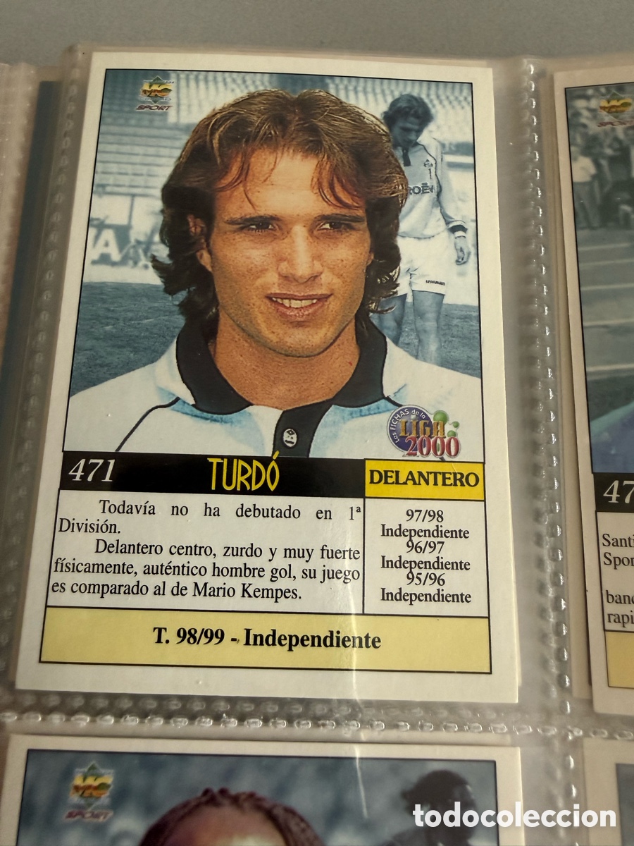 Cromos de f&uacute;tbol: MUNDICROMO 2000. 471 TURDO( Celta ). UH