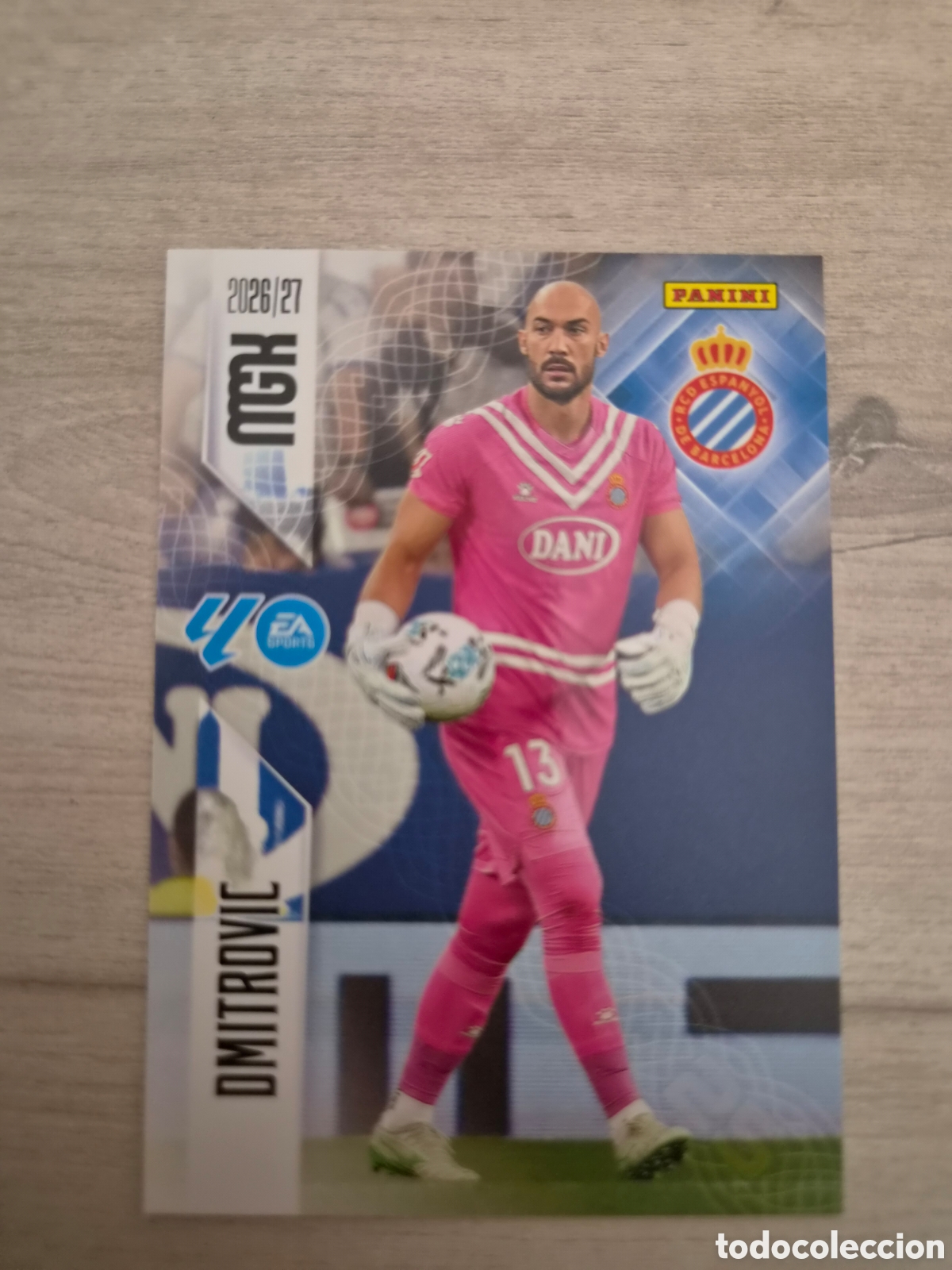 Football Stickers: N&deg;164 Espanyol Dimitrovic Megacracks 26/27