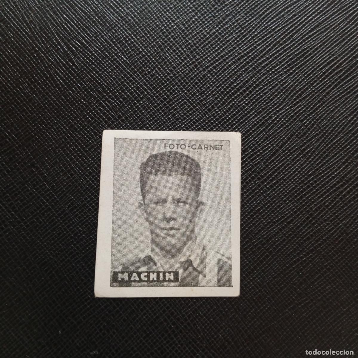 Cromos de f&uacute;tbol: MACHIN AT AVIACION CISNE FOTO CARNET 42 43 CROMO FUTBOL LIGA 1942 1943 - SIN PEGAR - A204 PG7