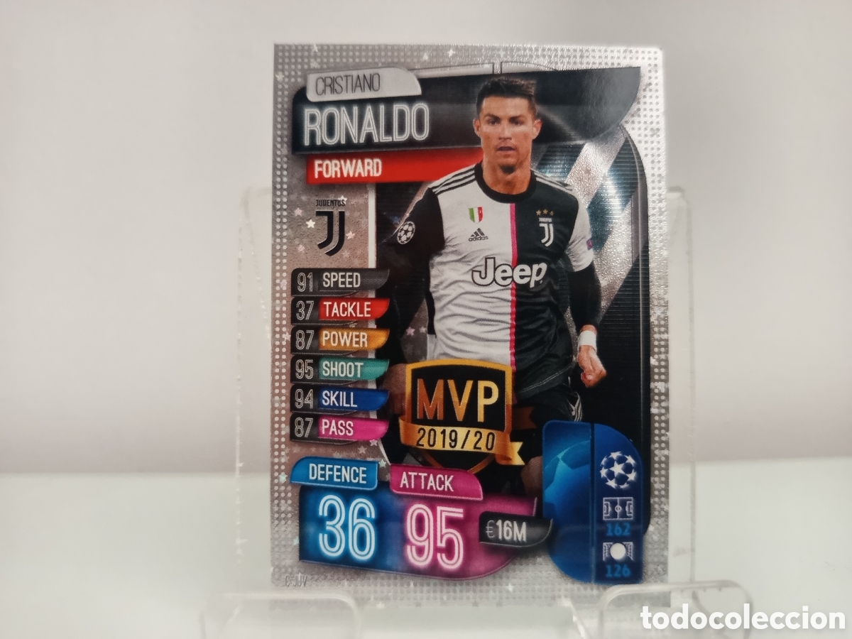 Cromos de f&uacute;tbol: ❇️ CROMO CARD ⚽ CRISTIANO RONALDO C JUV MVP MATCH ATTAX 19 20 2019 2020 TOPPS JUVENTUS ❇️