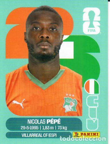 Cromos de f&uacute;tbol: CROMO PANINI MUNDIAL WORLD CUP 2026 - UPDATE SET ACTUALIZACI&Oacute;N - P&Eacute;P&Eacute; - COSTA DE MARFIL