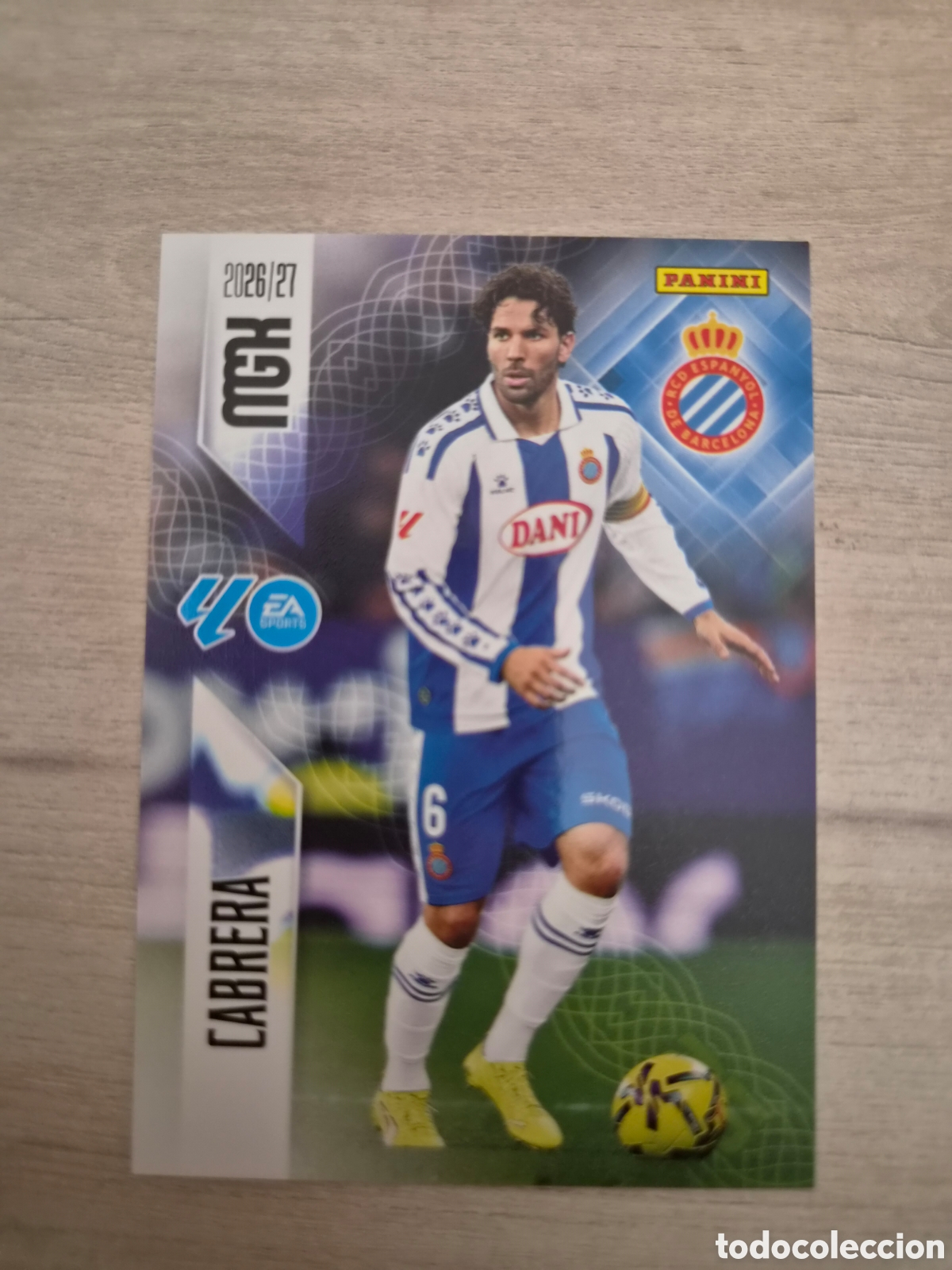 Cromos de f&uacute;tbol: N&deg;169 Espanyol Cabrera Megacracks 26/27