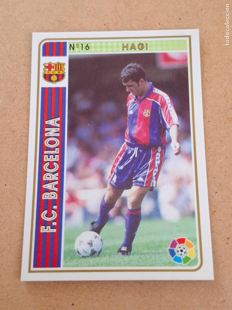 Cromos de f&uacute;tbol: MUNDICROMO 94 95 1994 1995 - 16 HAGI - FC. BARCELONA