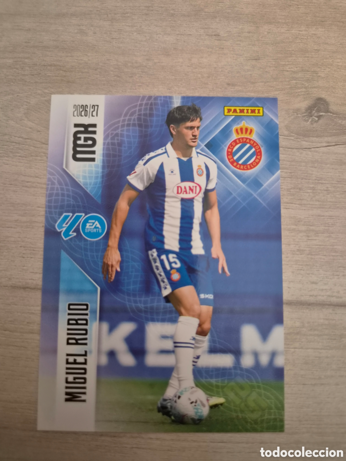 Cromos de f&uacute;tbol: N&deg;170 Espanyol Miguel Rubio Megacracks 26/27