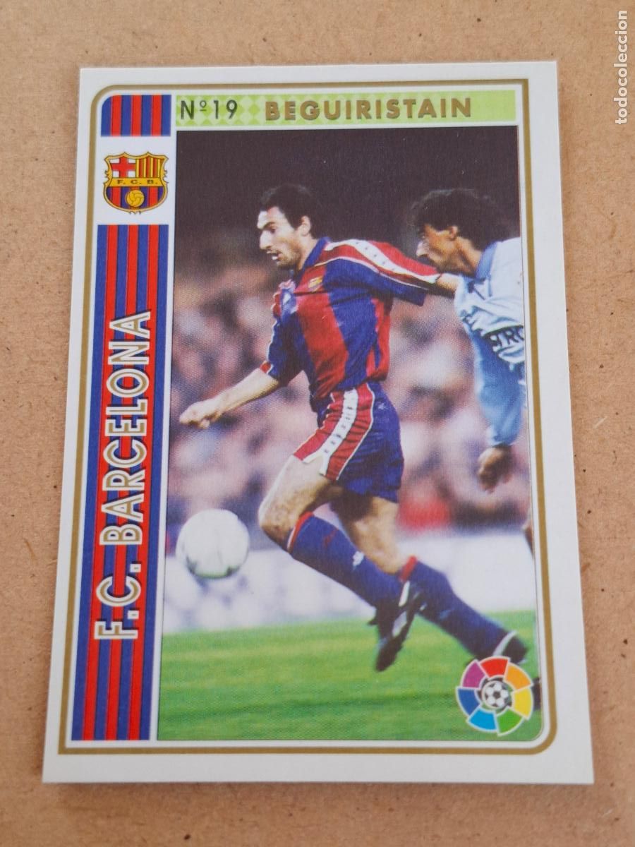 Cromos de f&uacute;tbol: MUNDICROMO 94 95 1994 1995 - 19 BEGUIRISTAIN - FC. BARCELONA
