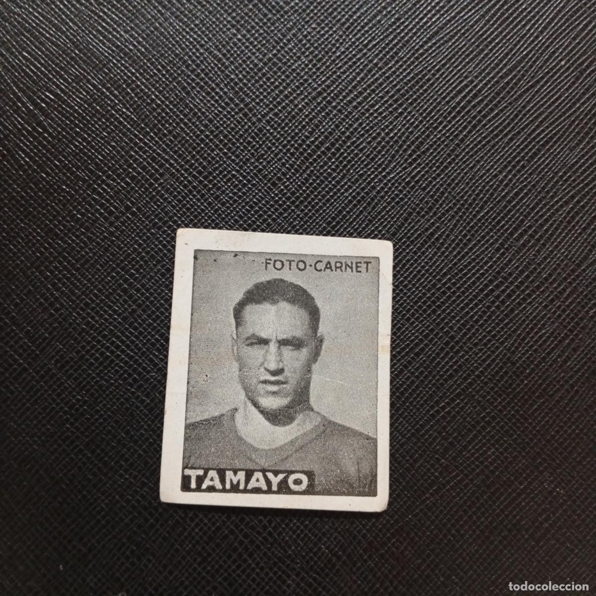 Cromos de f&uacute;tbol: TAMAYO CISNE FOTO CARNET 42 43 CROMO FUTBOL LIGA 1942 1943 - SIN PEGAR - A204 PG7