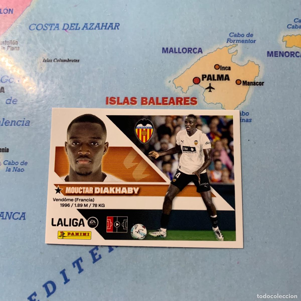 Cromos de f&uacute;tbol: Diakhaby numero 8B del Valencia cromo liga este 26-27 2026-2027