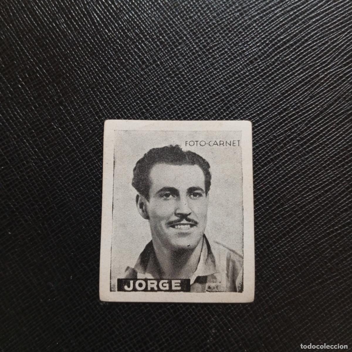 Cromos de Futebol: JORGE ESPA&Ntilde;OL CISNE FOTO CARNET 42 43 CROMO FUTBOL LIGA 1942 1943 - SIN PEGAR - A204 PG11