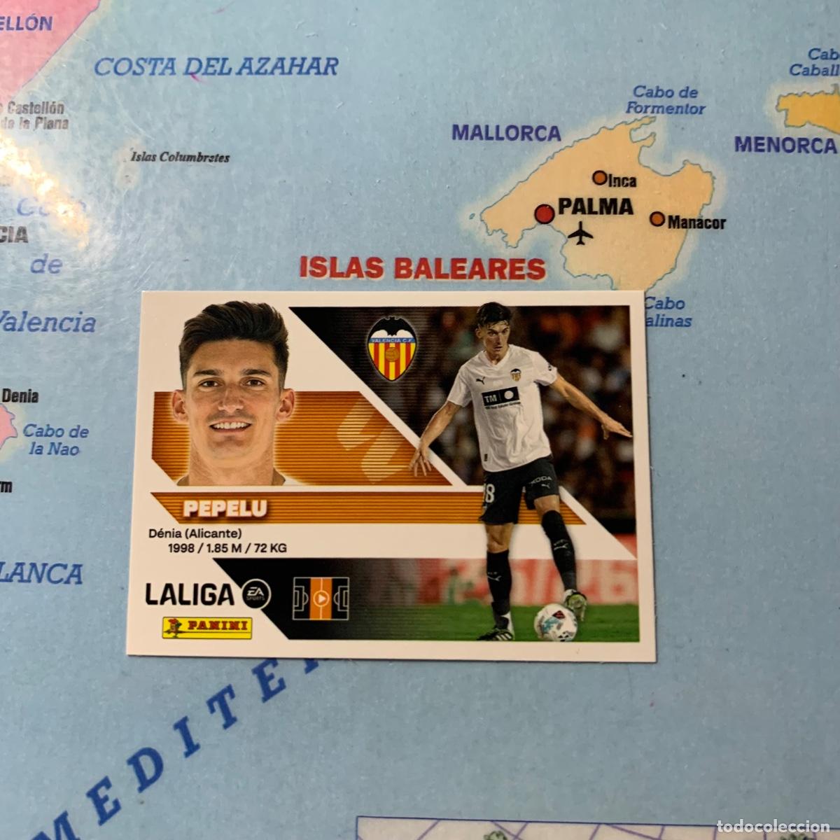 Cromos de f&uacute;tbol: Pepelu numero 11 del Valencia cromo liga este 26-27 2026-2027