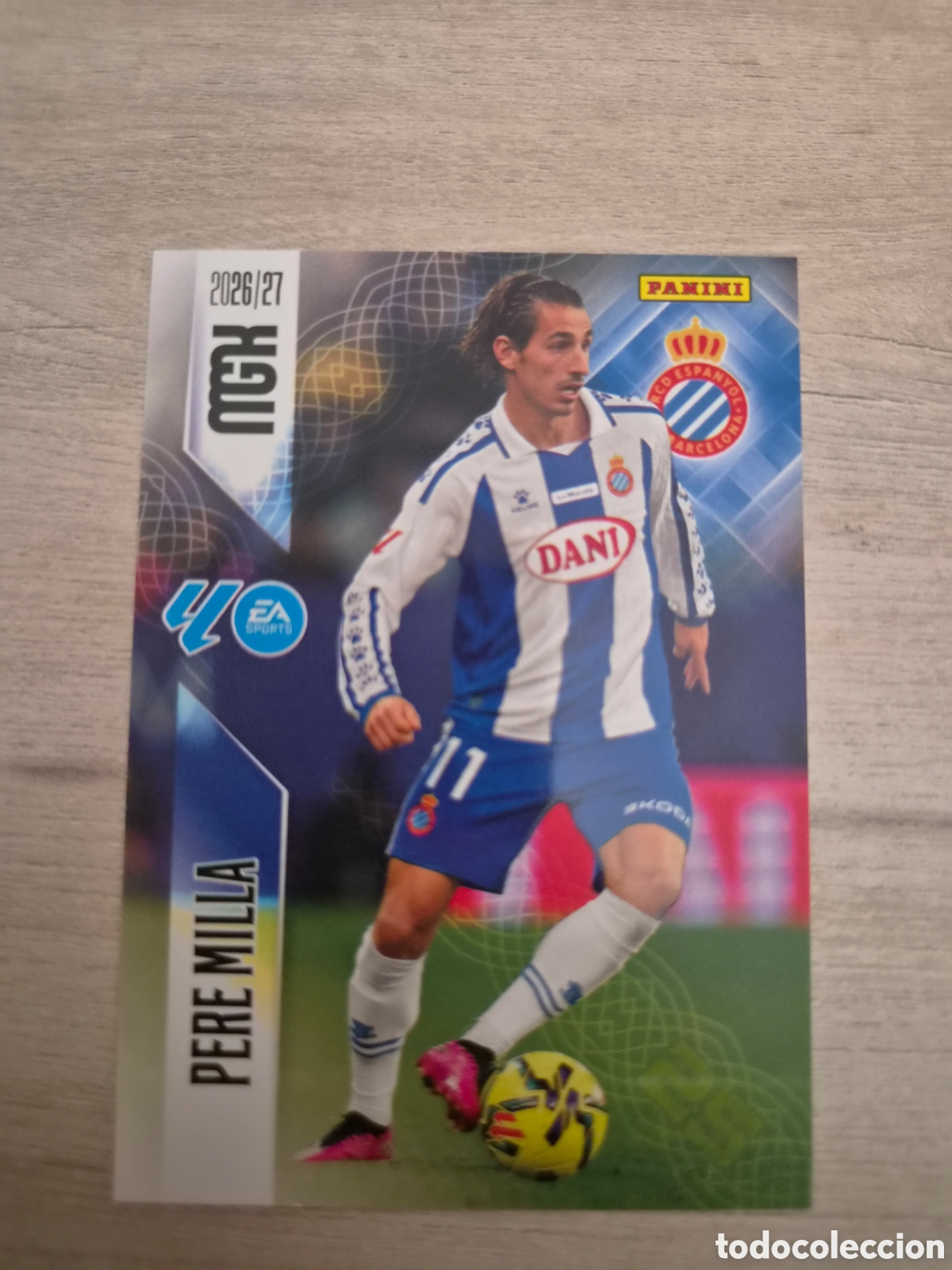 Cromos de f&uacute;tbol: N&deg;180 Espanyol Pere Milla Megacracks 26/27