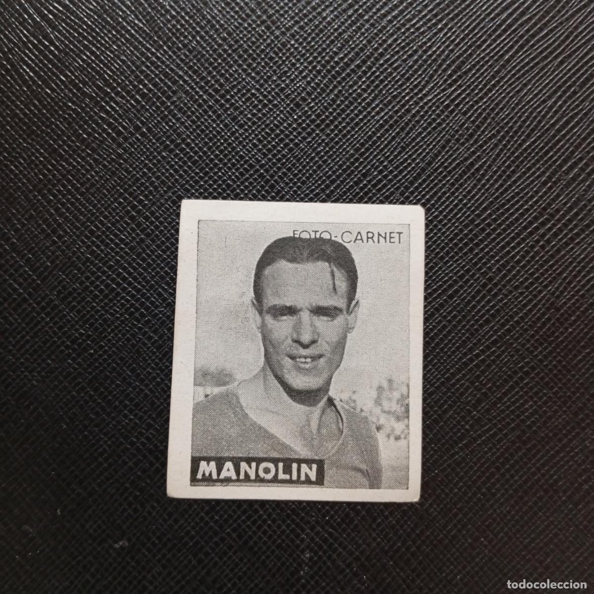 Cromos de f&uacute;tbol: MANOLIN MURCIA CISNE FOTO CARNET 42 43 CROMO FUTBOL LIGA 1942 1943 - SIN PEGAR - A204 PG11