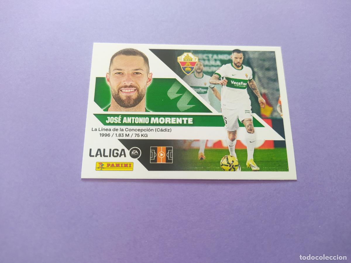 Cromos de f&uacute;tbol: LIGA ESTE 2026 2027 26 27 NUEVO - ELCHE N&ordm; 16 MORENTE