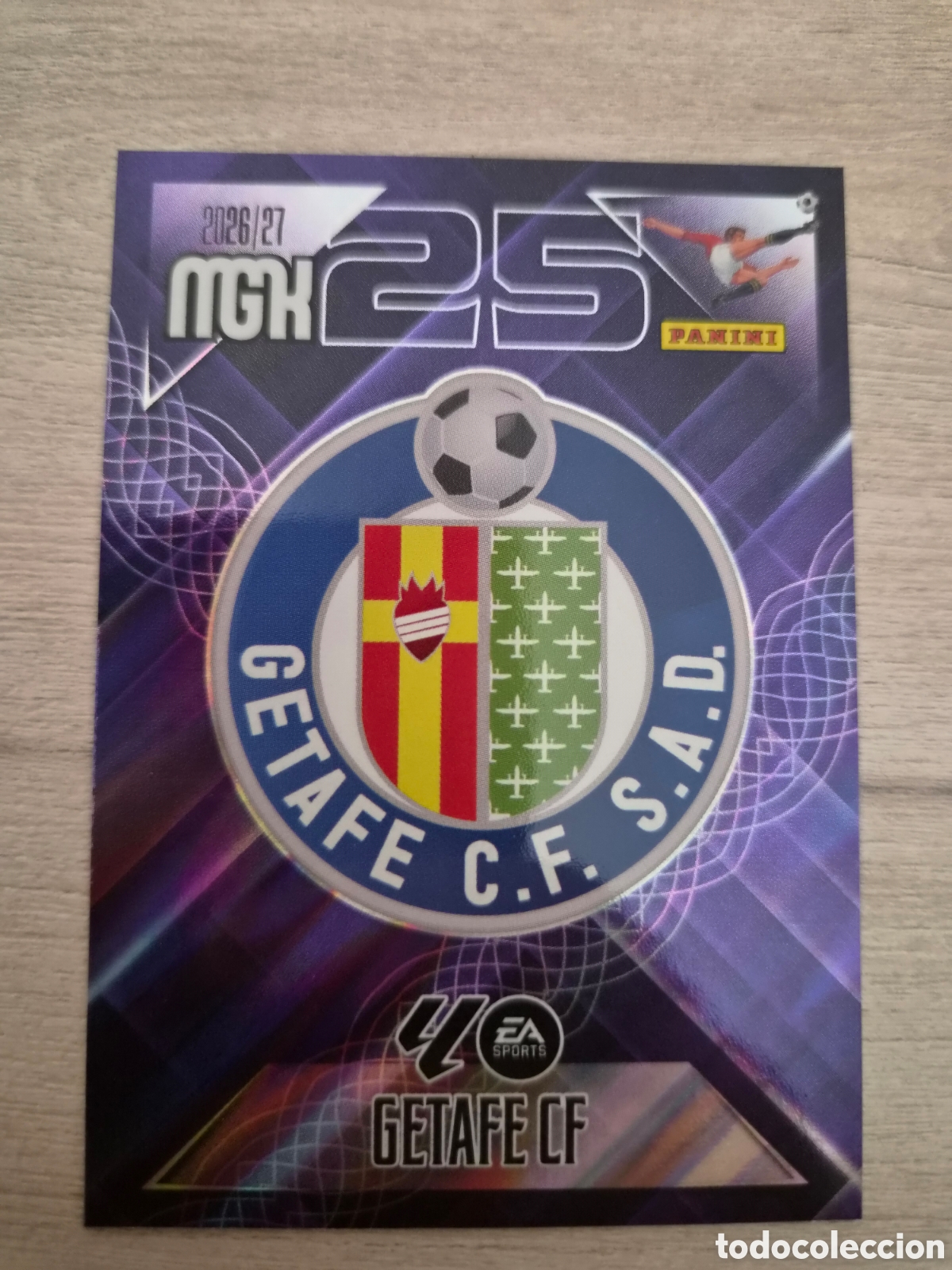 Fu&szlig;ball-Sticker: N&deg;181 Escudo Getafe Megacracks 26/27