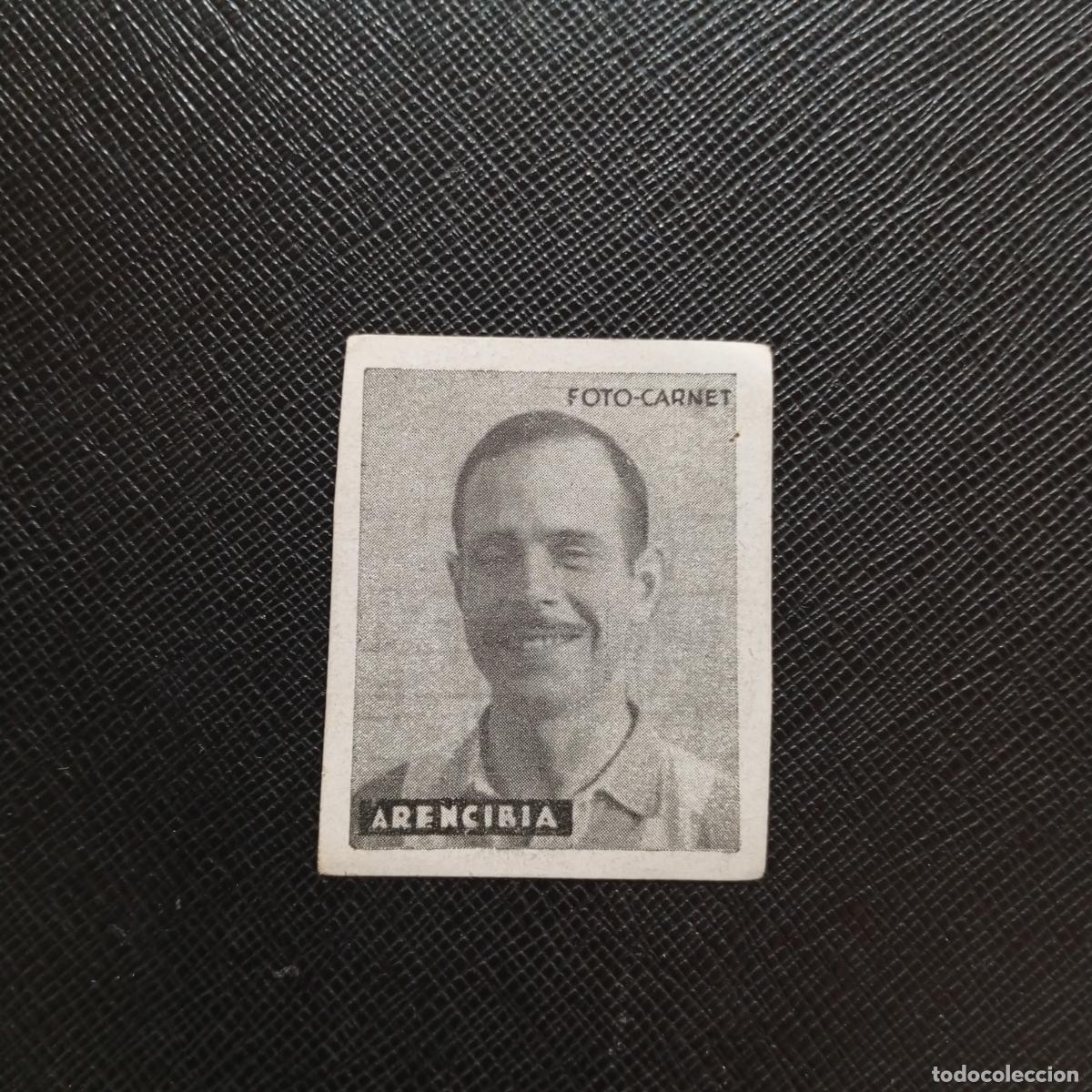 Cromos de Futebol: ARENCIBIA AT AVIACION CISNE FOTO CARNET 42 43 CROMO FUTBOL LIGA 1942 1943 - SIN PEGAR - A204 PG11