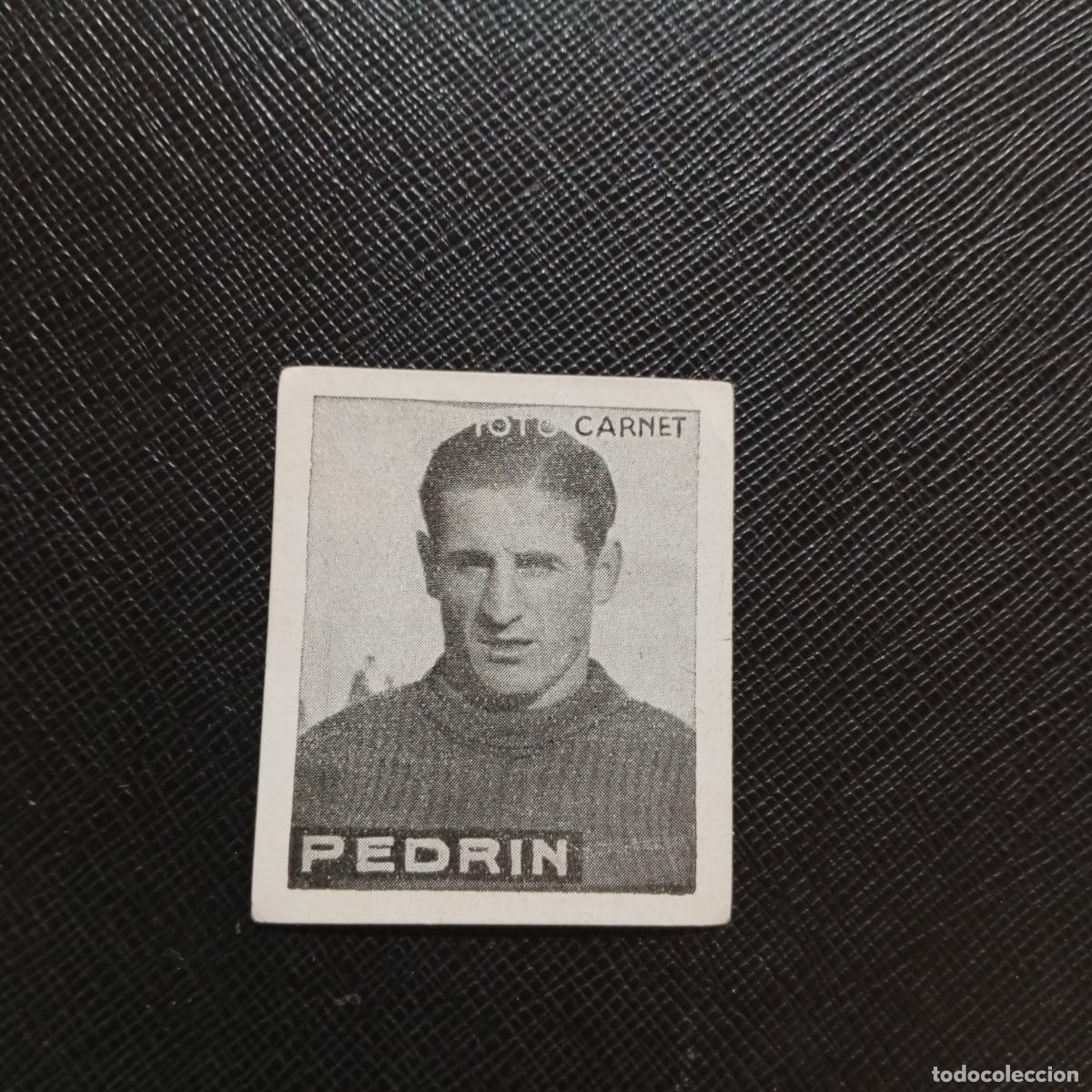 Cromos de Futebol: PEDRIN REAL MADRID CISNE FOTO CARNET 42 43 CROMO FUTBOL LIGA 1942 1943 - SIN PEGAR - A204 PG17