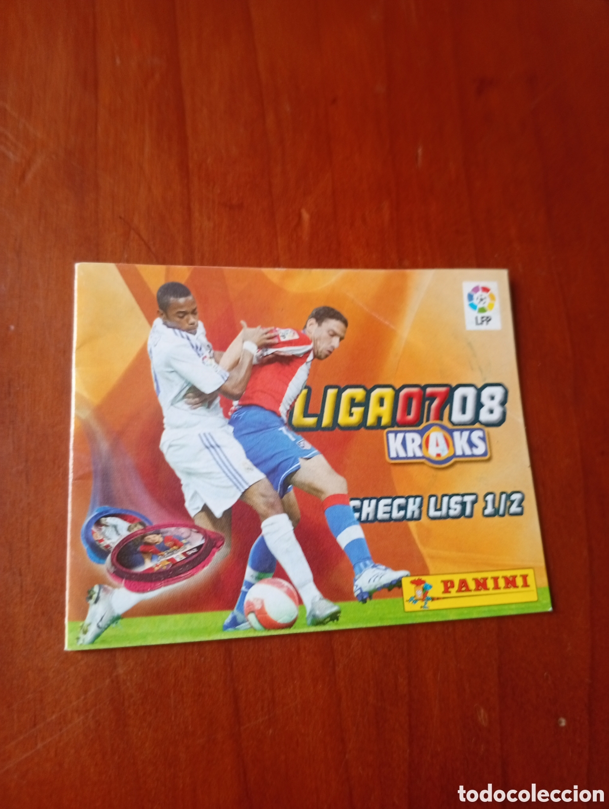Cartes &agrave; collectionner de Football: CHECK LIST 1 / 2 LIGA KRAKS 07 08 PANINI