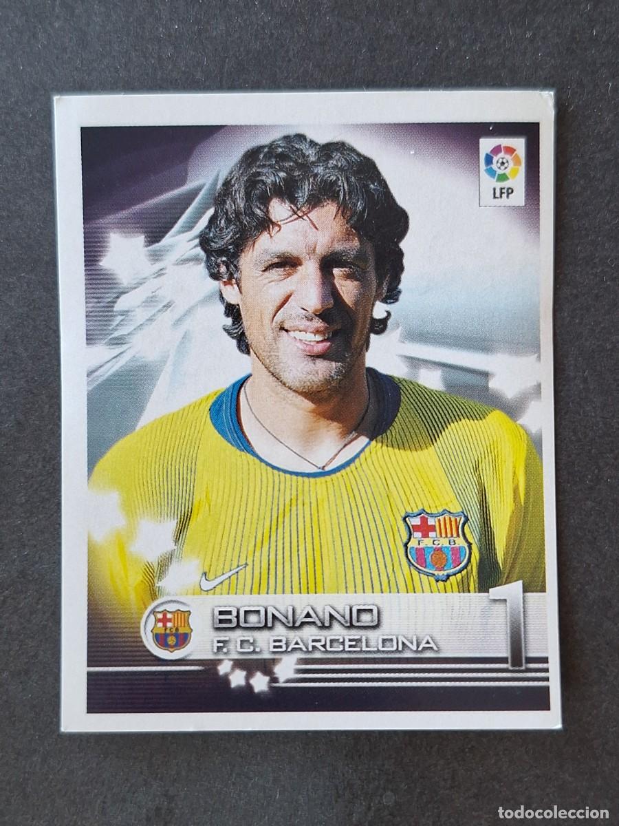 Cromos de f&uacute;tbol: L1 BONANO F. C. BARCELONA 100 PANINI SUPERLIGA 2002 2003 02 03 NUNCA PEGADO SIN PEGAR