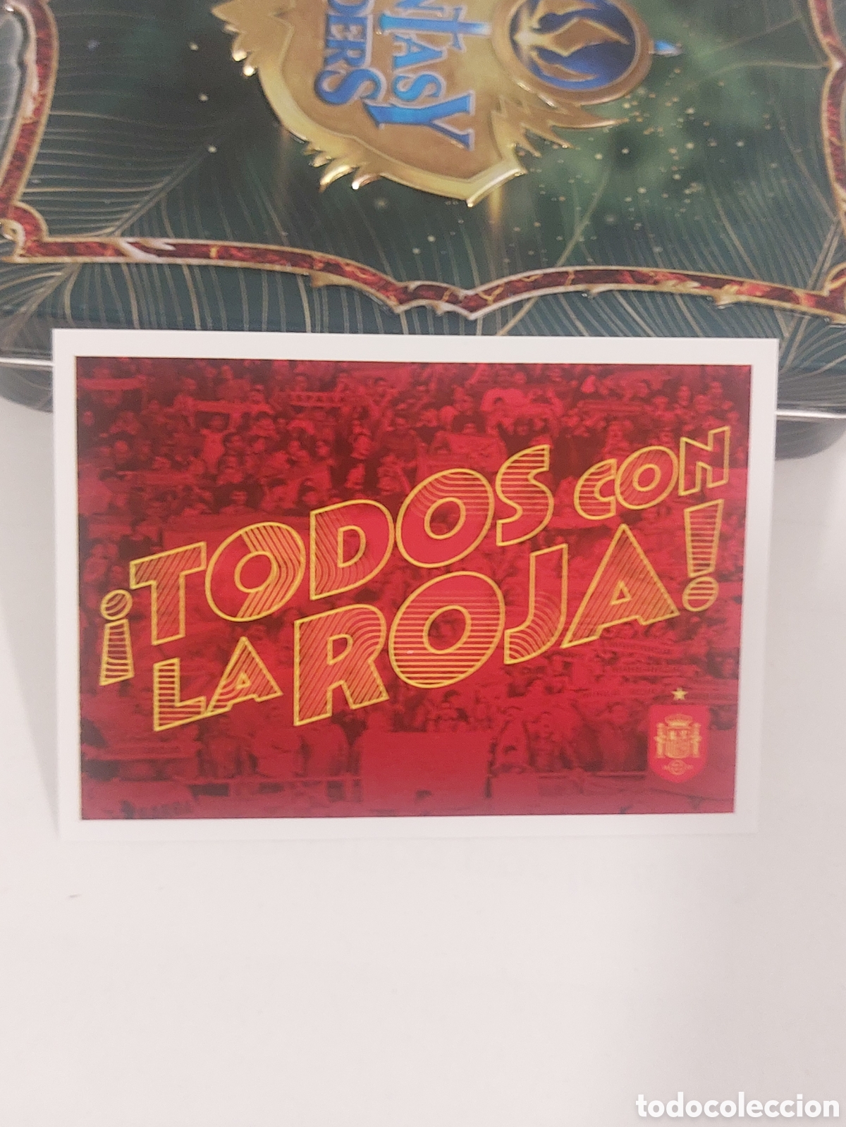 Cromos de f&uacute;tbol: 66 &iexcl;TODOS CON LA ROJA! PANINI SELECCION ESPA&Ntilde;OLA ESPA&Ntilde;A SPAIN CARREFOUR 26 2026
