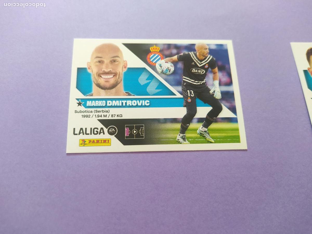 Cromos de f&uacute;tbol: LIGA ESTE 2026 2027 26 27 NUEVO - ESPANYOL N&ordm; 3 DIMITROVIC