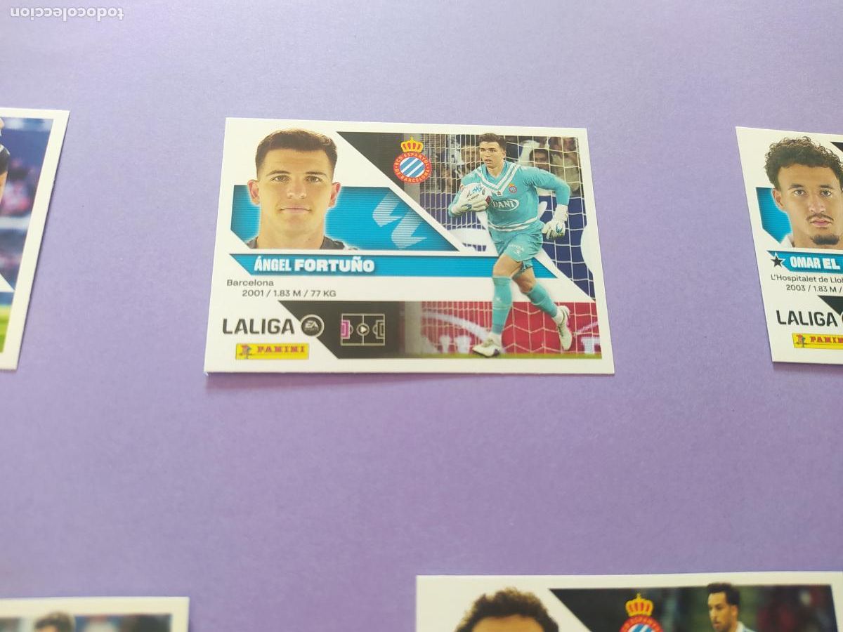 Cromos de f&uacute;tbol: LIGA ESTE 2026 2027 26 27 NUEVO - ESPANYOL N&ordm; 4 FORTU&Ntilde;O