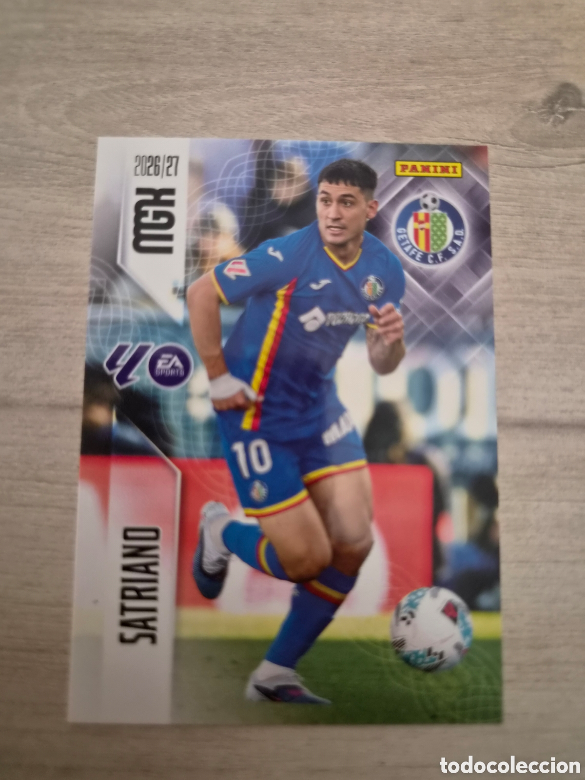 Cromos de f&uacute;tbol: N&deg;197 Getafe Satriano Megacracks 26/27