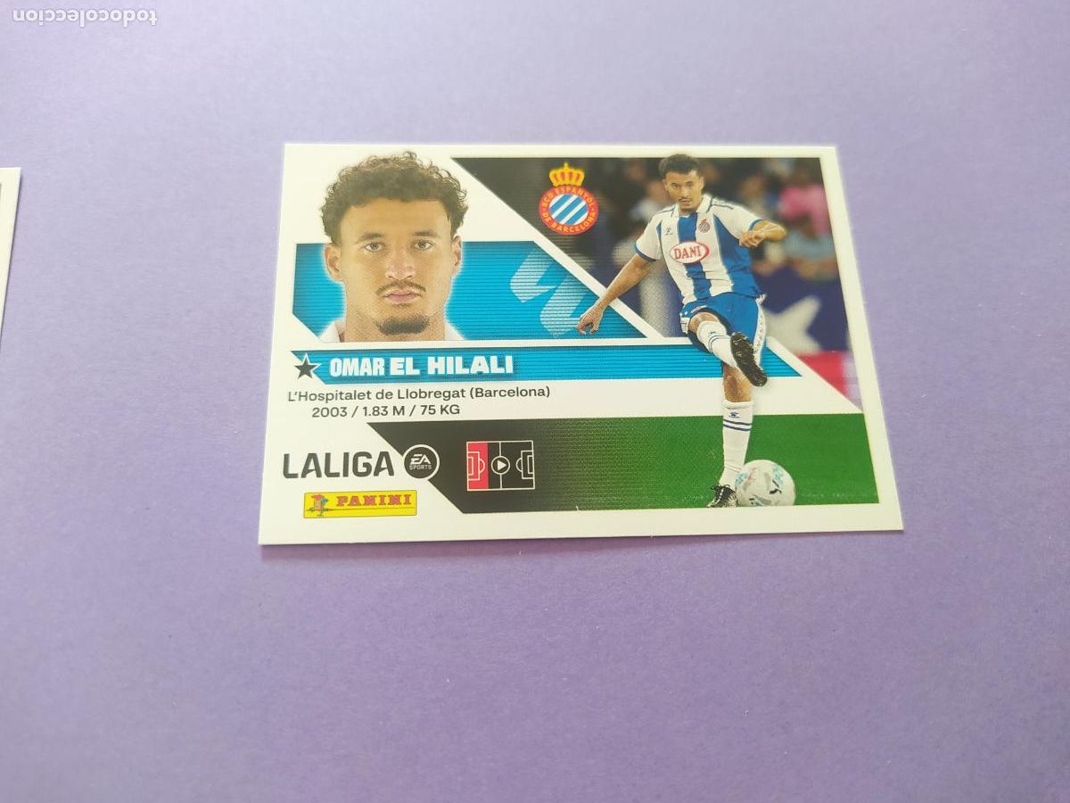 Cromos de f&uacute;tbol: LIGA ESTE 2026 2027 26 27 NUEVO - ESPANYOL N&ordm; 5 EL HILALI