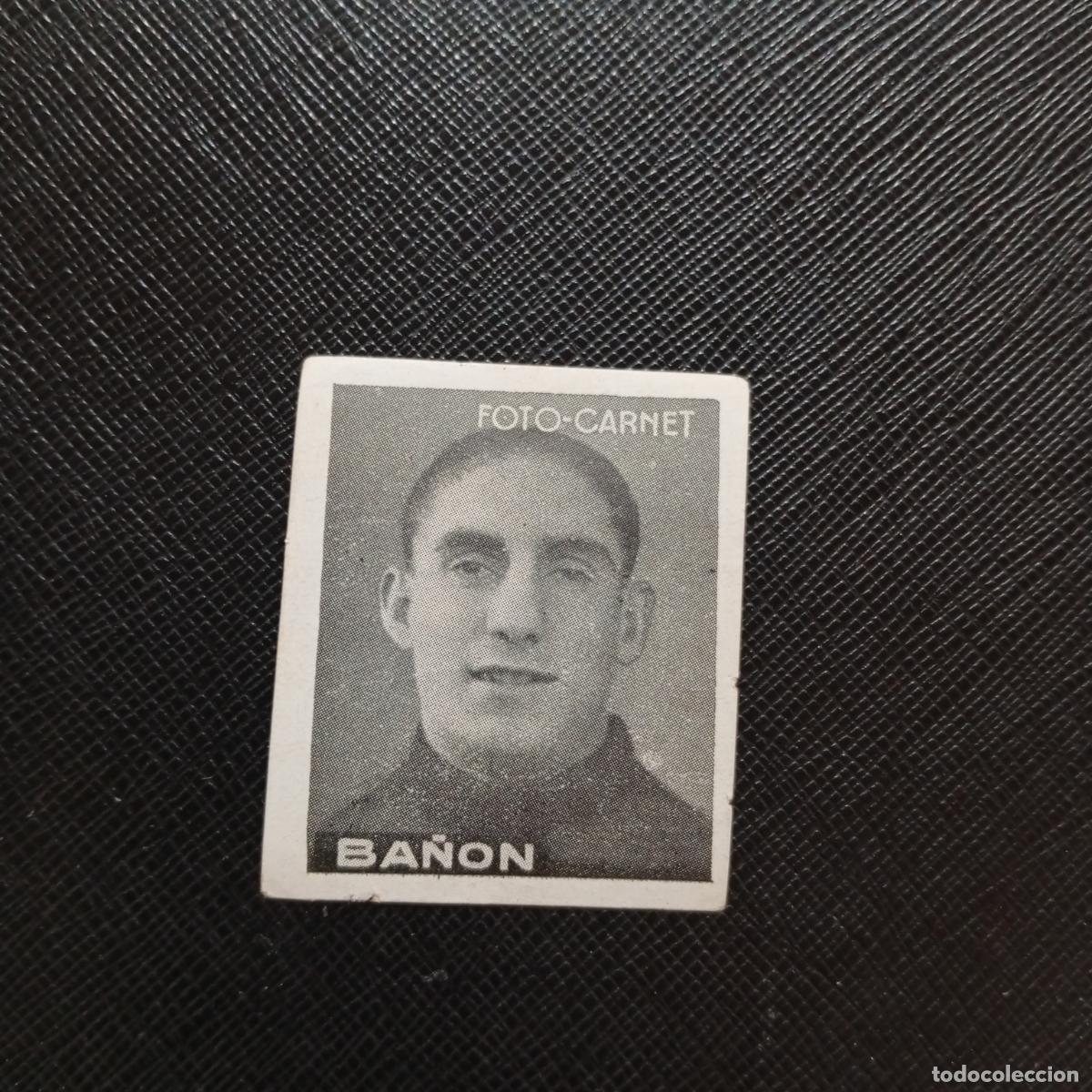 Cromos de f&uacute;tbol: BA&Ntilde;ON ELCHE CISNE FOTO CARNET 42 43 CROMO FUTBOL LIGA 1942 1943 - SIN PEGAR - A204 PG20