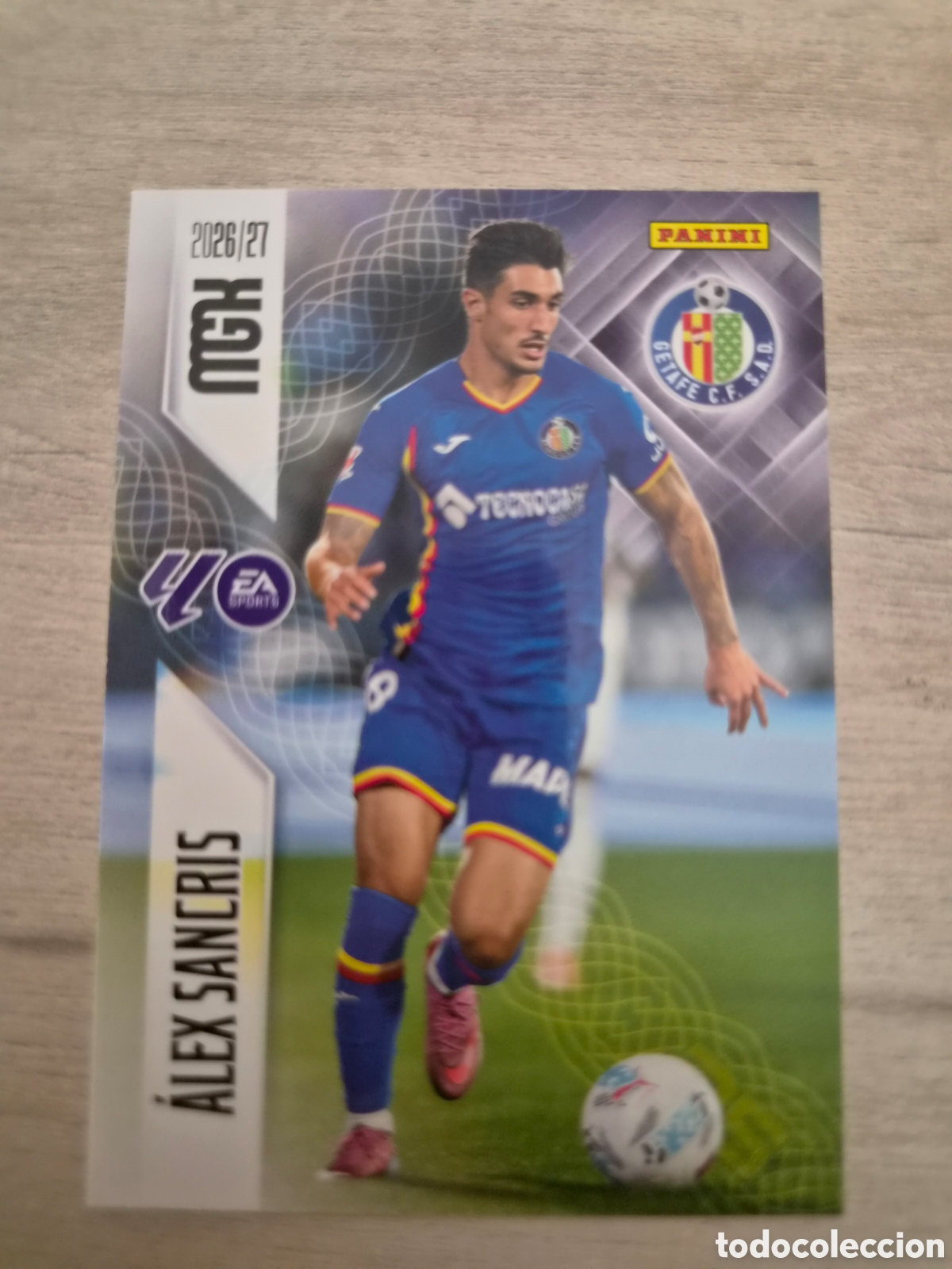 Cromos de f&uacute;tbol: N&deg;198 Getafe Alex S&aacute;ncris Megacracks 26/27