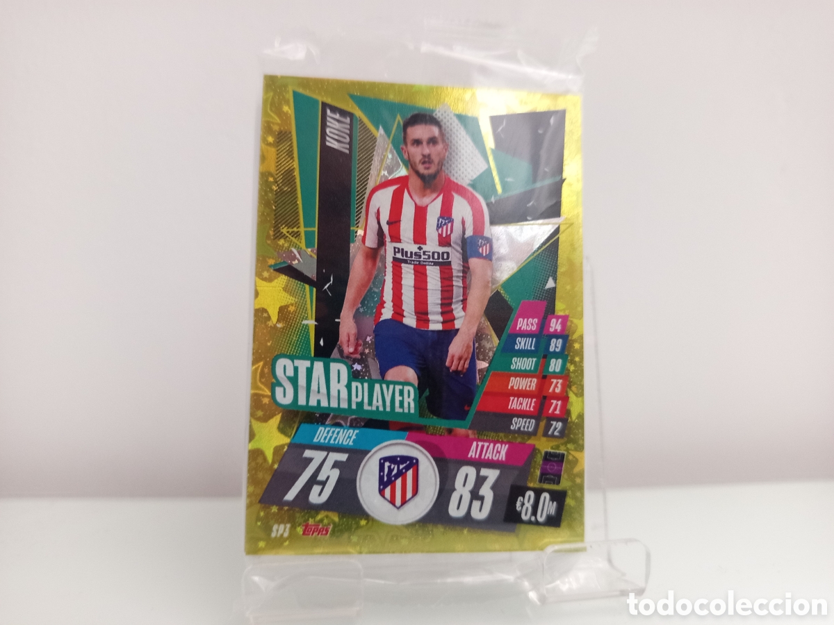 Cromos de f&uacute;tbol: ❇️ PACK 34 CARDS ⚽ STAR PLAYER - RISING STAR TOPPS MATCH ATTAX 20 21 2020 CON 7 CARDS ESPECIALES ❇️