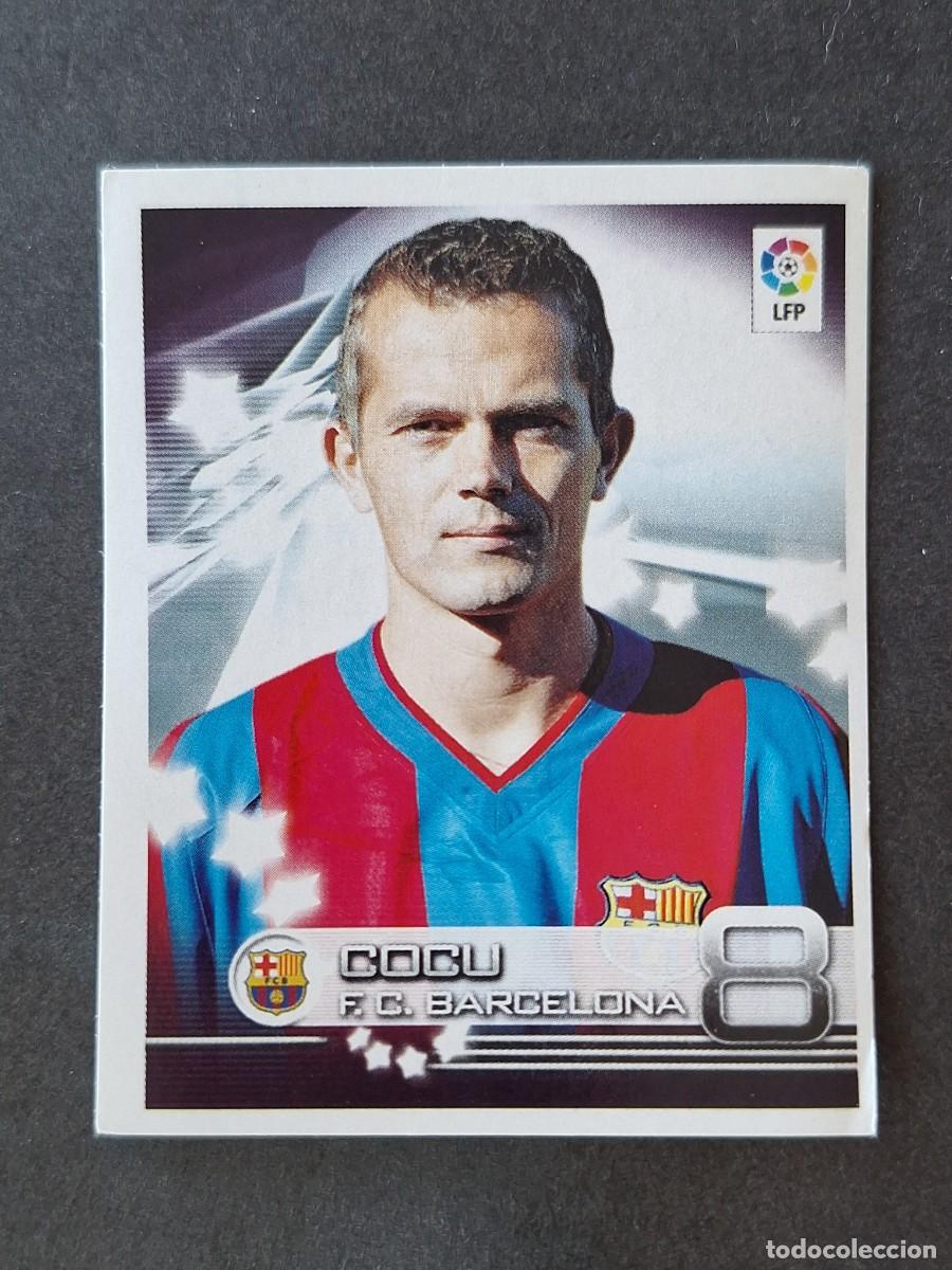 Cromos de f&uacute;tbol: L1 COCU F. C. BARCELONA 106 PANINI SUPERLIGA 2002 2003 02 03 NUNCA PEGADO SIN PEGAR