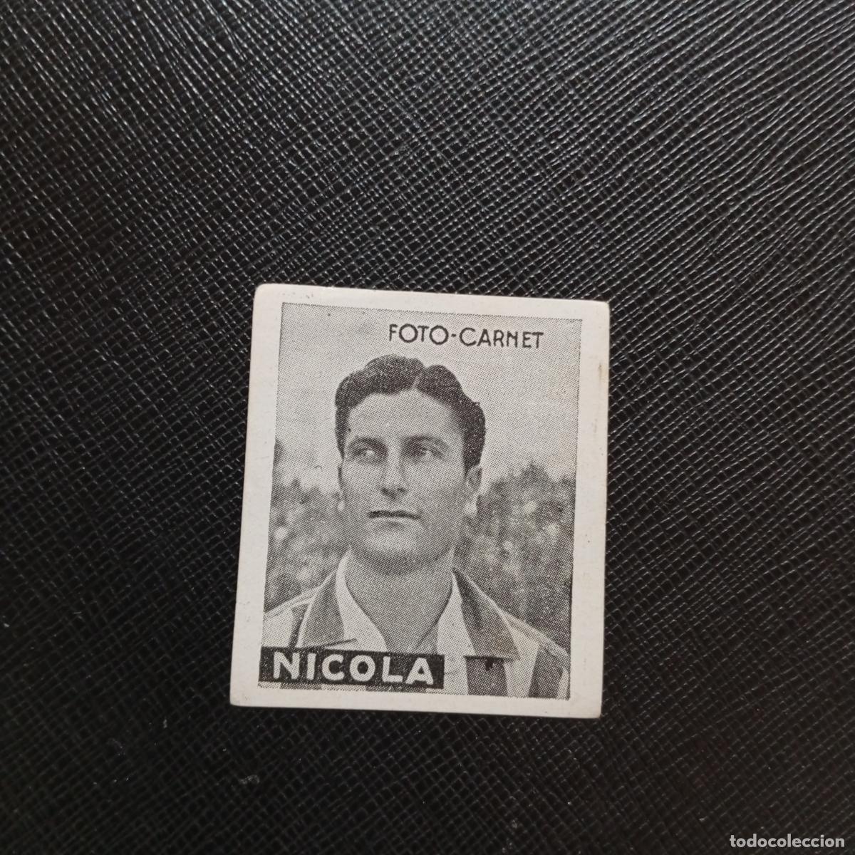 Cromos de Futebol: NICOLA GRANADA CISNE FOTO CARNET 42 43 CROMO FUTBOL LIGA 1942 1943 - SIN PEGAR - A204 PG22