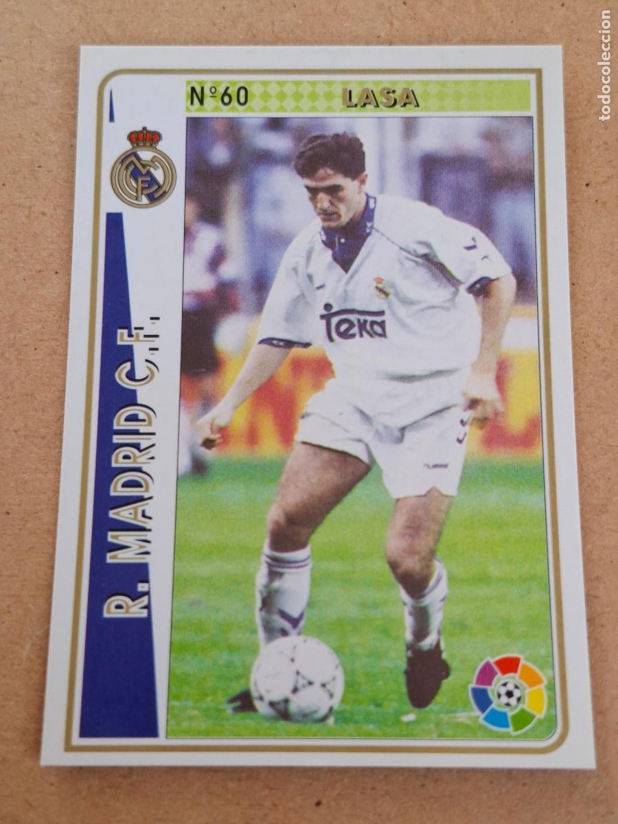 Cromos de f&uacute;tbol: MUNDICROMO 94 95 1994 1995 - 60 LASA - REAL MADRID