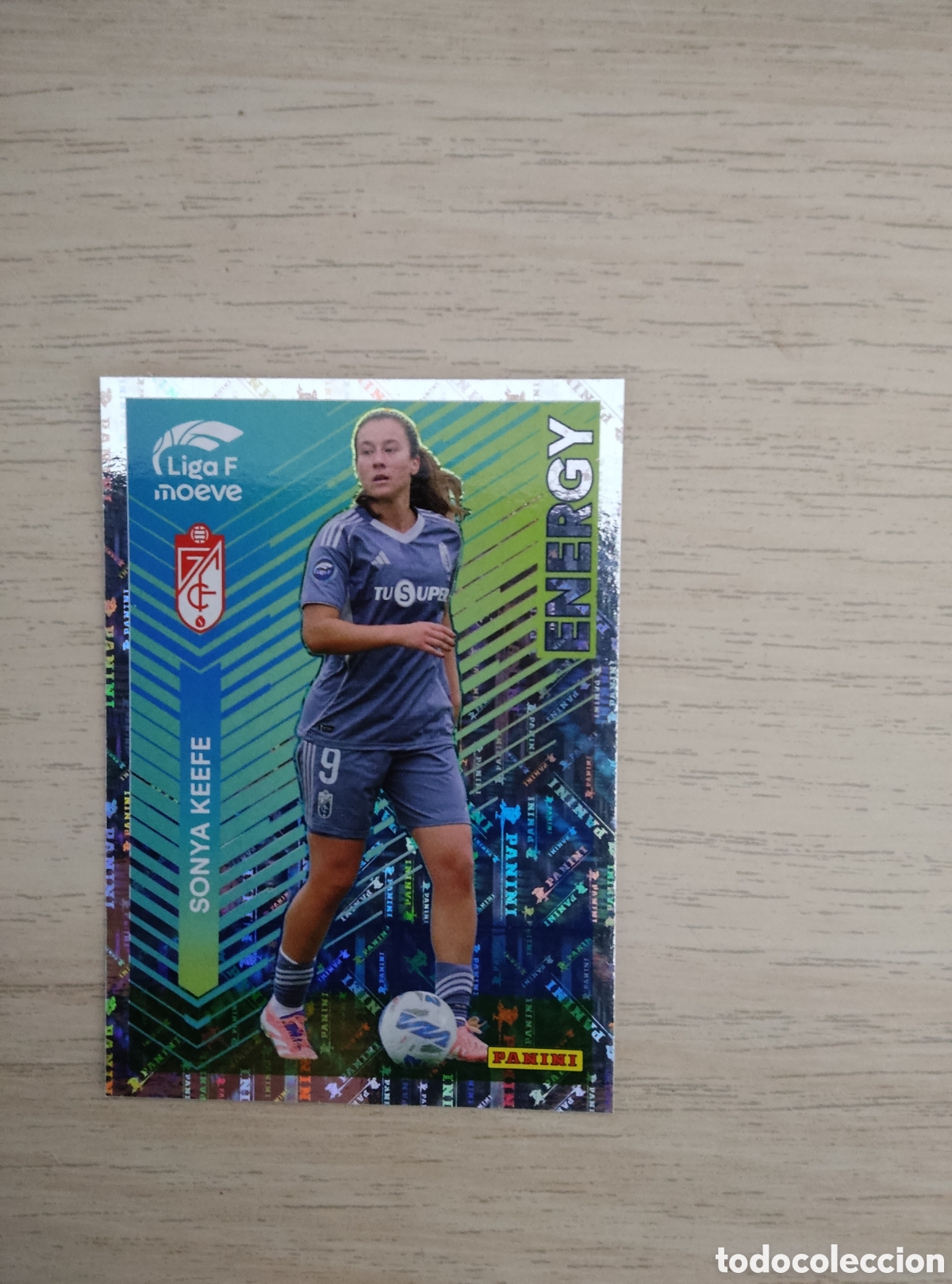 Cromos de f&uacute;tbol: 352 SONYA KEEFE GRANADA ENERGY LIGA F 2025 2026