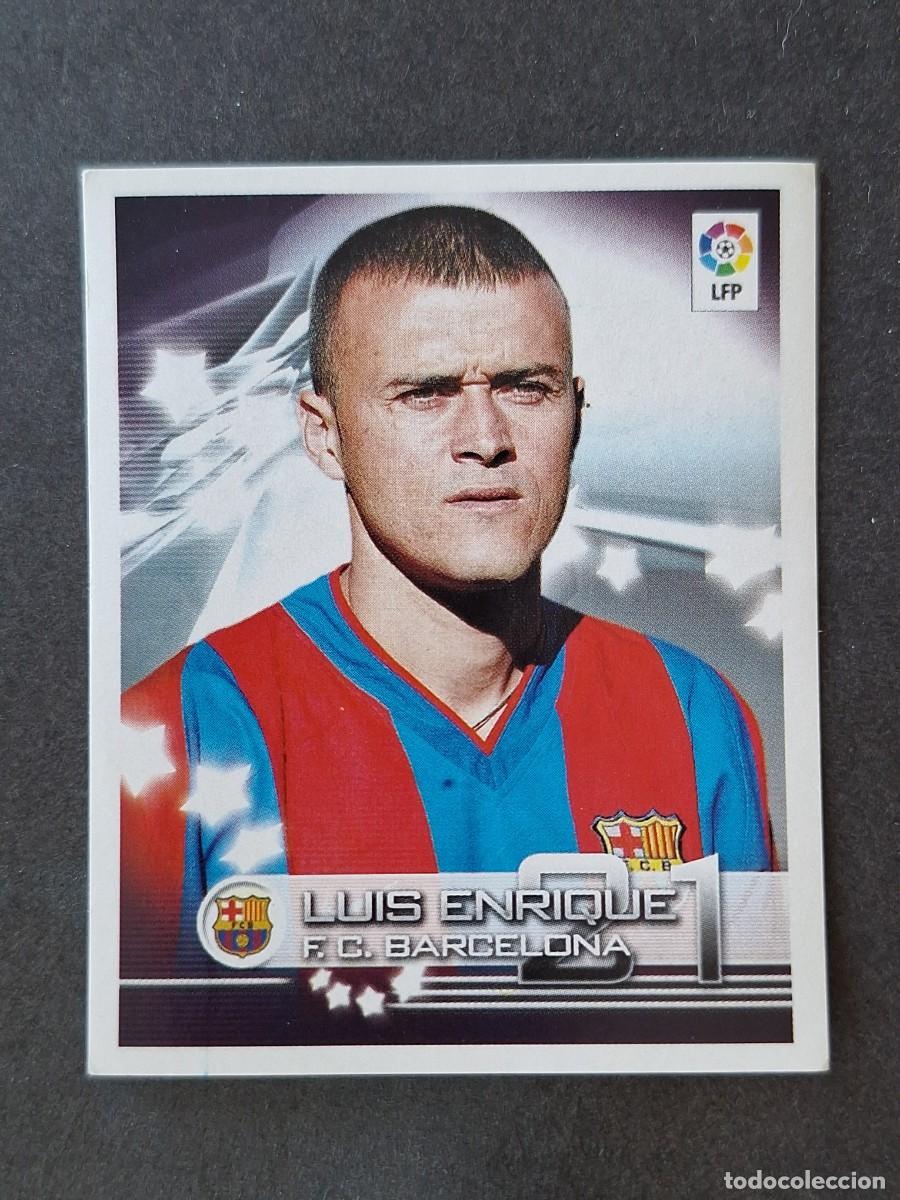 Football Stickers: L1 LUIS ENRIQUE F. C. BARCELONA 112 PANINI SUPERLIGA 2002 2003 02 03 NUNCA PEGADO SIN PEGAR