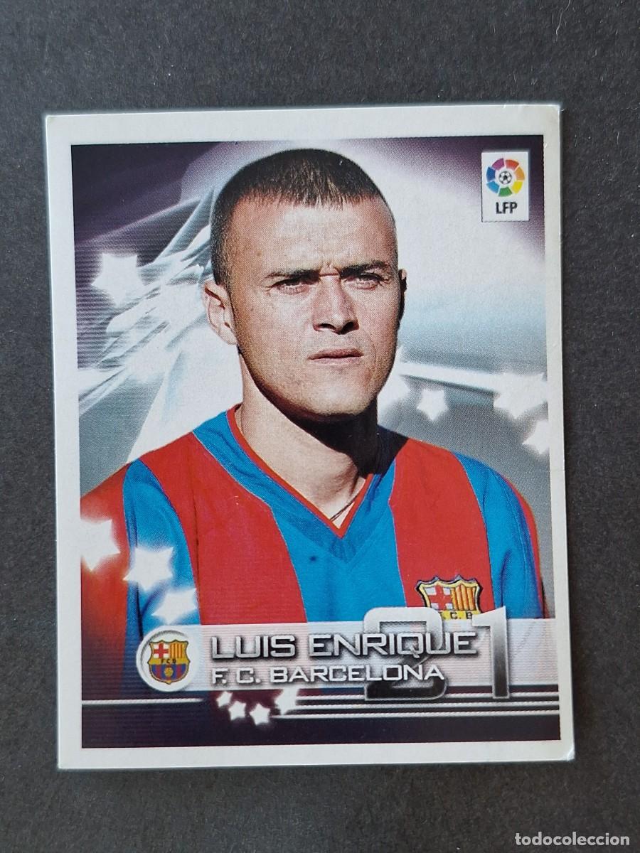Football Stickers: L1 LUIS ENRIQUE F. C. BARCELONA 112 PANINI SUPERLIGA 2002 2003 02 03 NUNCA PEGADO SIN PEGAR