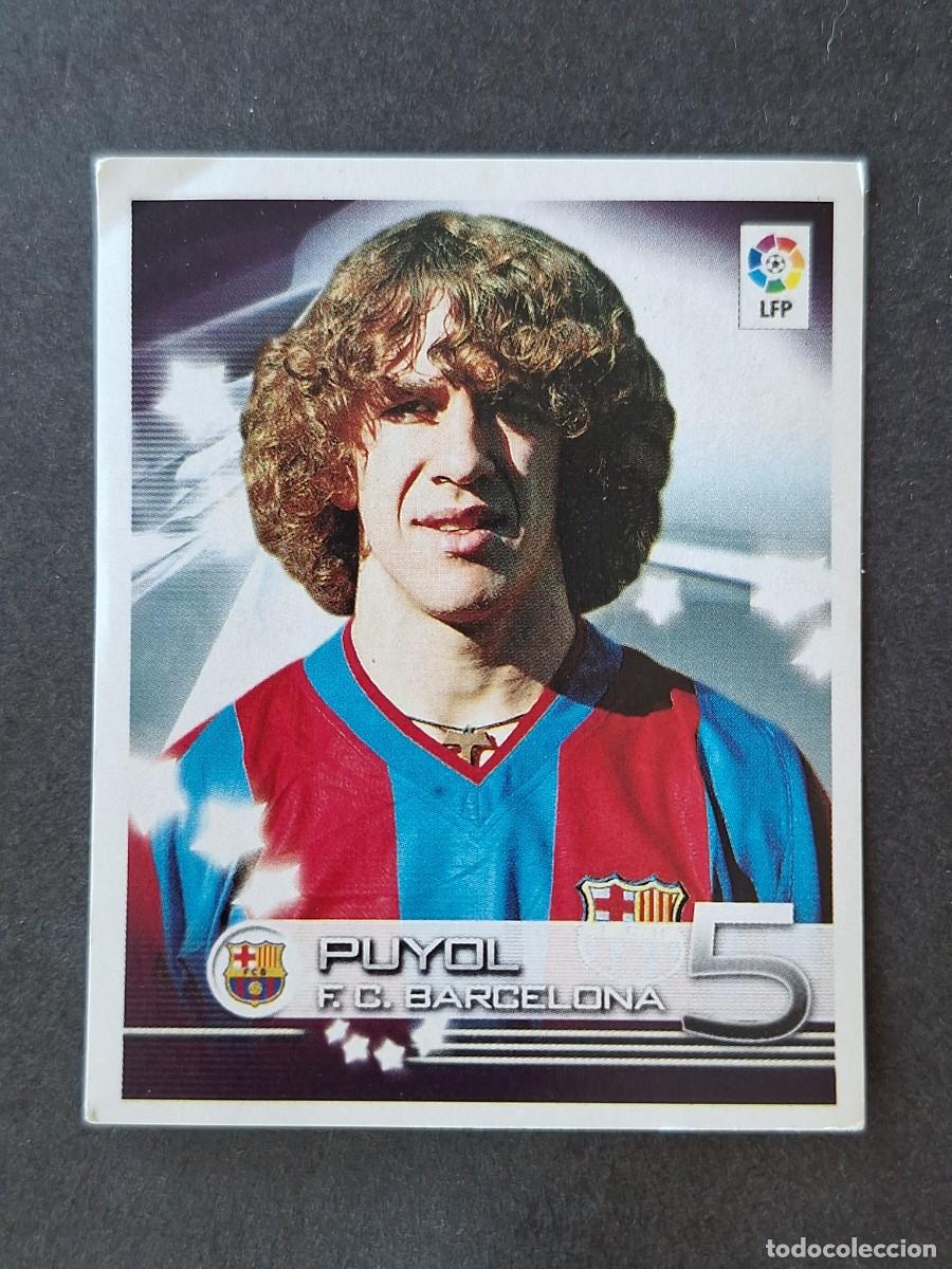 Figurine di Calcio: L1 PUYOL F. C. BARCELONA 101 PANINI SUPERLIGA 2002 2003 02 03 NUNCA PEGADO SIN PEGAR