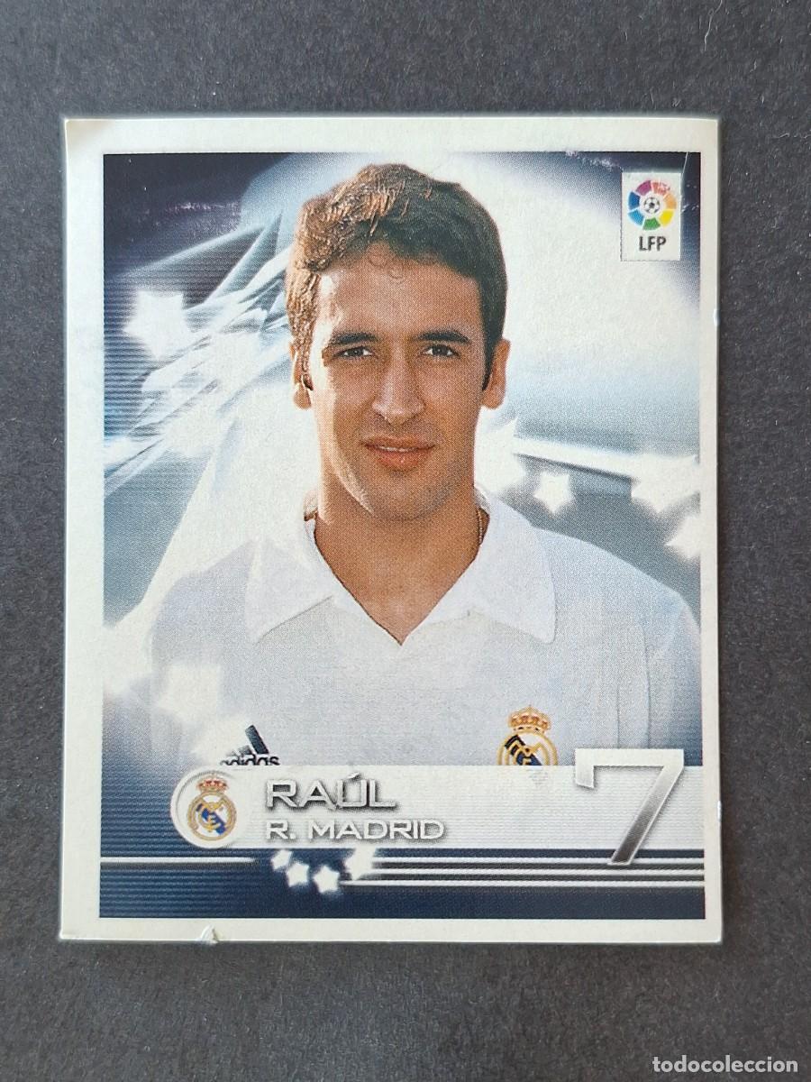 Figurine di Calcio: L1 RAUL REAL MADRID 198 PANINI SUPERLIGA 2002 2003 02 03 NUNCA PEGADO SIN PEGAR