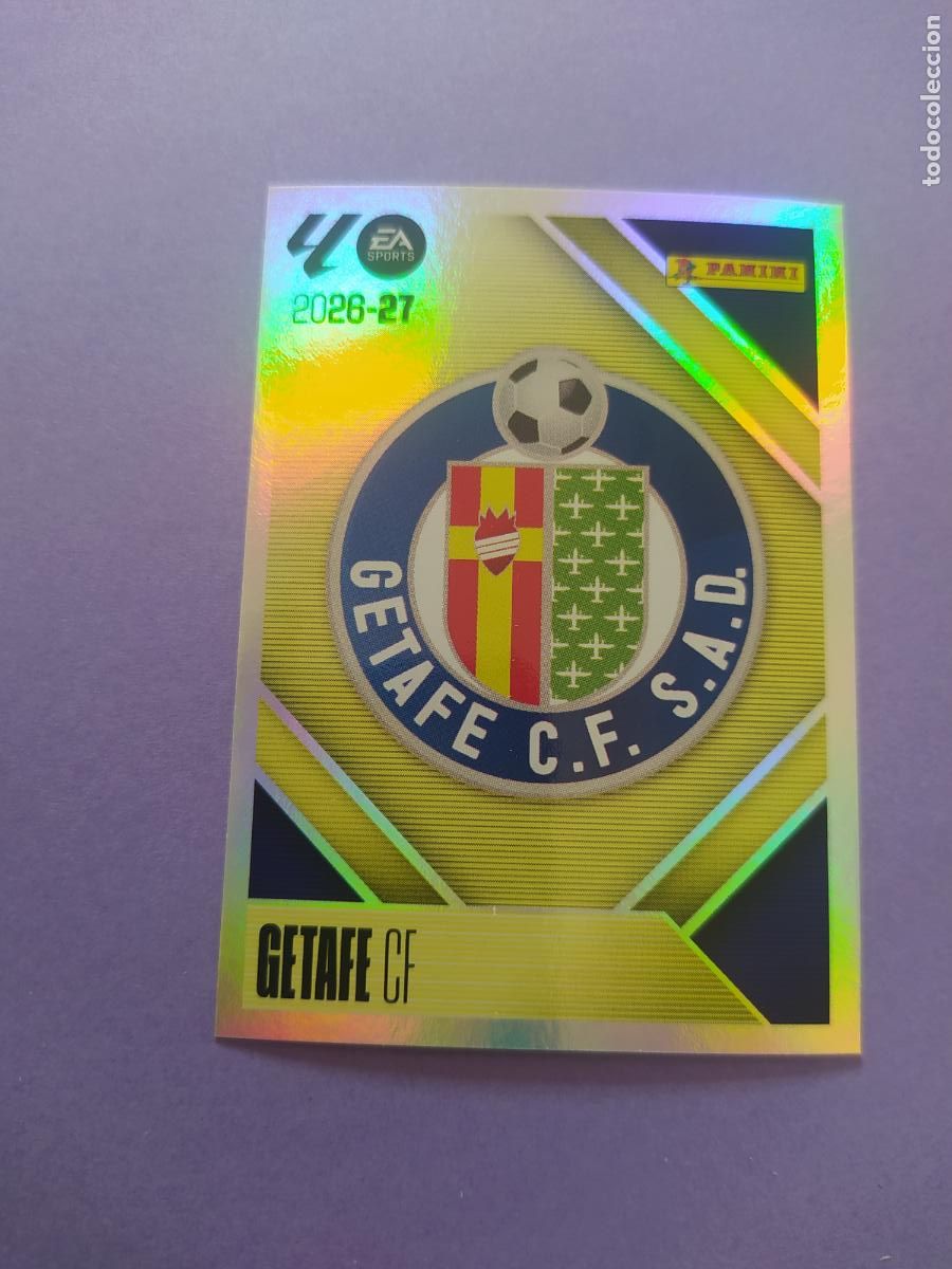 Figurine di Calcio: LIGA ESTE 2026 2027 26 27 NUEVO - GETAFE N&ordm; 1 ESCUDO